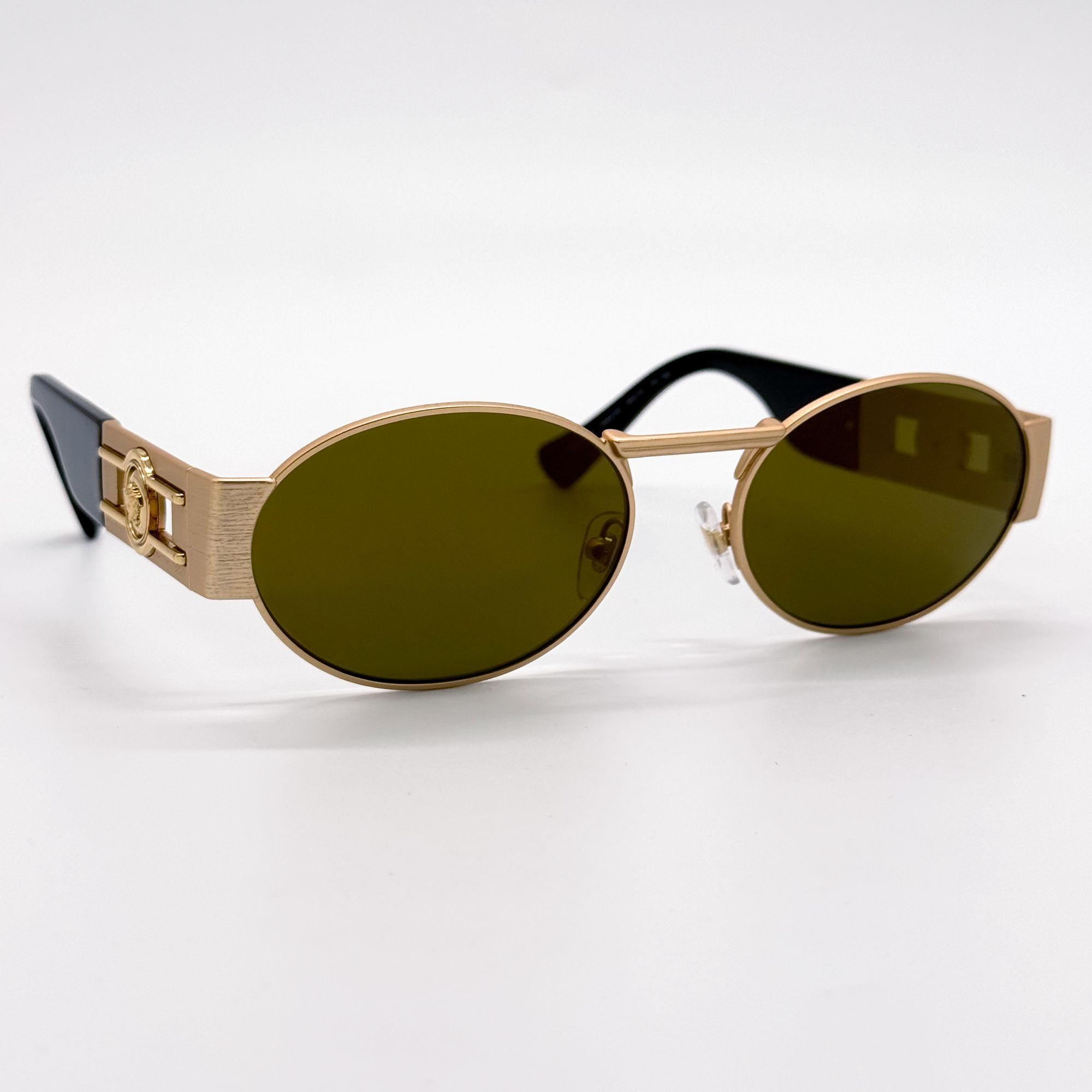 Versace NEW VERSACE SUNGLASSES VE2264 10025A GOLD VE2264 1002/5A Size ONE SIZE - 4 Thumbnail