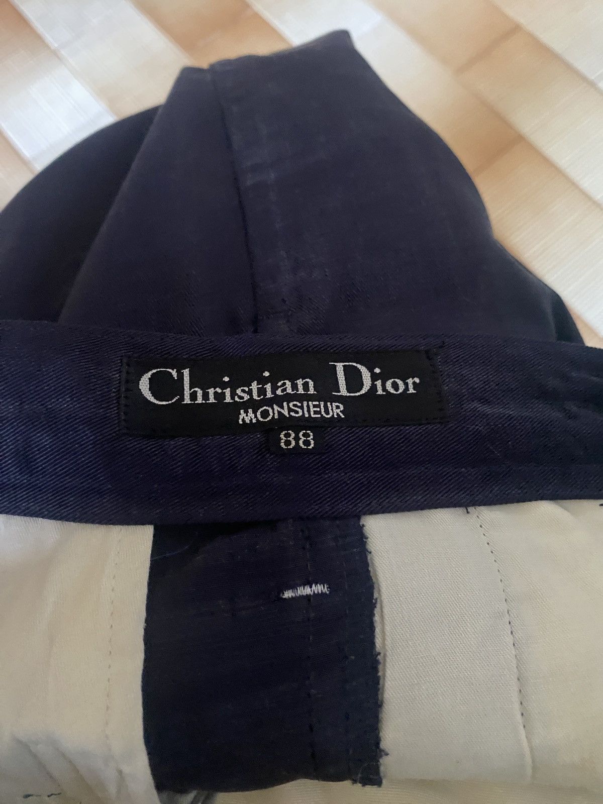 Christian Dior Monsieur × Vintage Vintage christian dior monsiur trouser pant Size US 34 / EU 50 - 13 Thumbnail