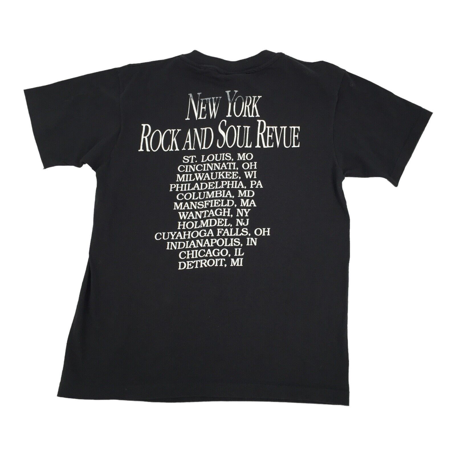 Giant Vintage 1992 New York Rock and Soul Revue Tour T-Shirt Size US L / EU 52-54 / 3 - 2 Thumbnail