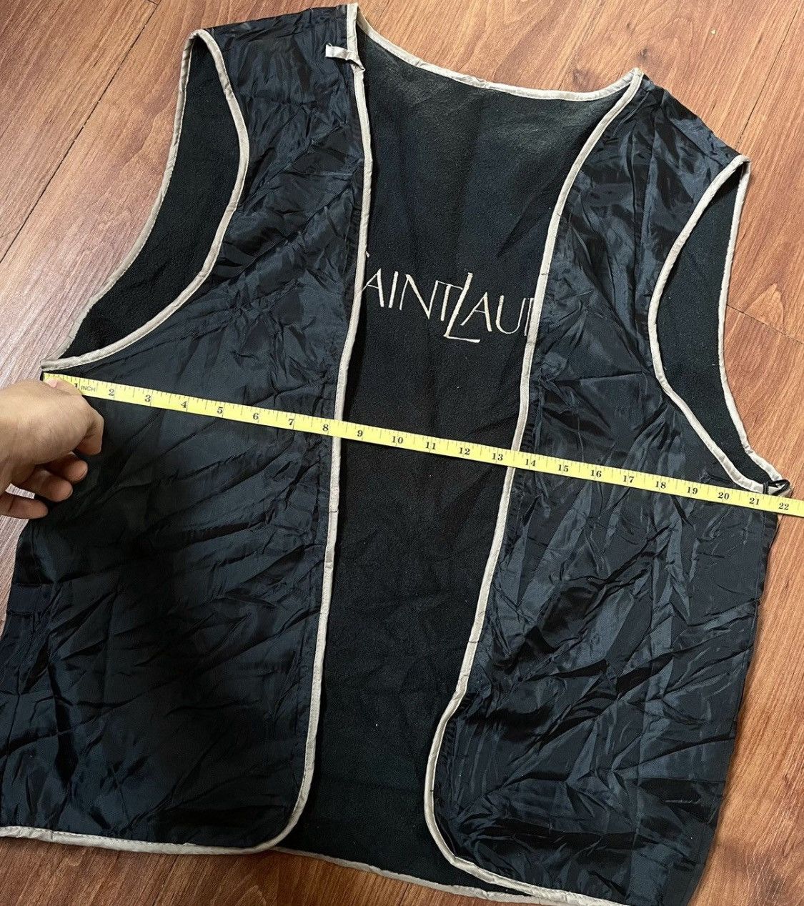 Yves Saint Laurent Vintage ysl embroidered logo vest Size US M / EU 48-50 / 2 - 5 Thumbnail