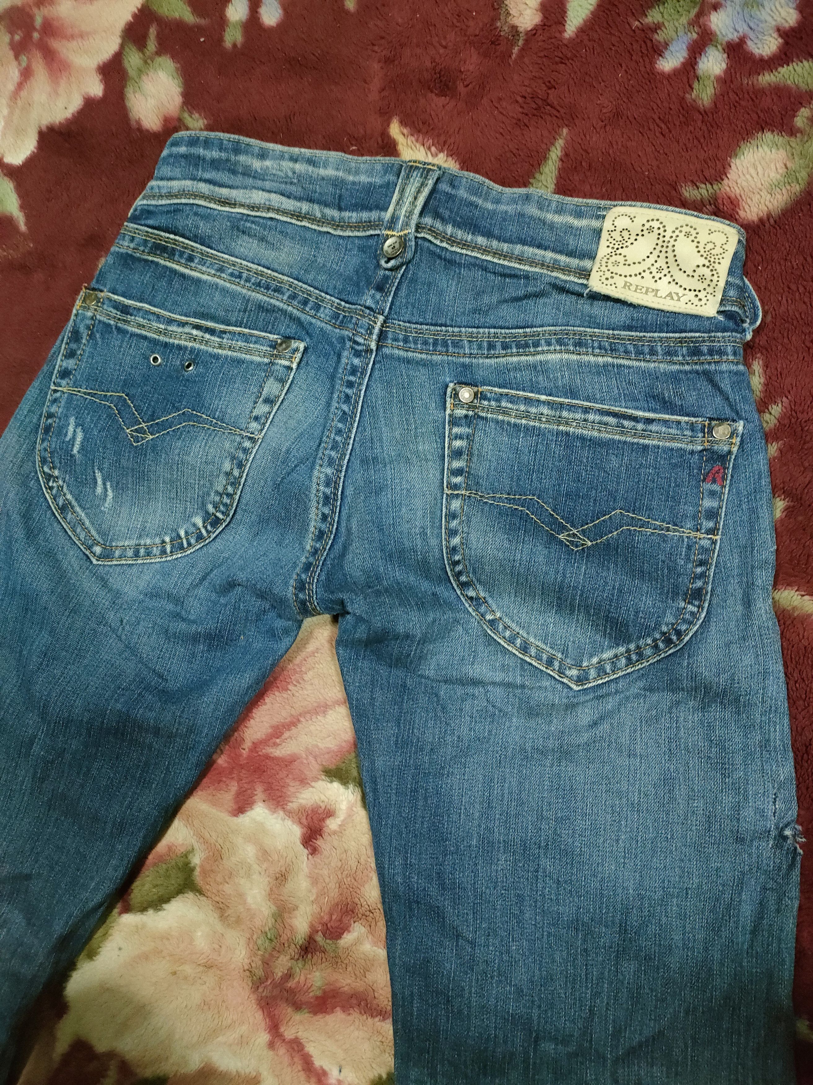 If Six Was Nine × Replay Replay Janice Jeans Size 29" - 3 Thumbnail