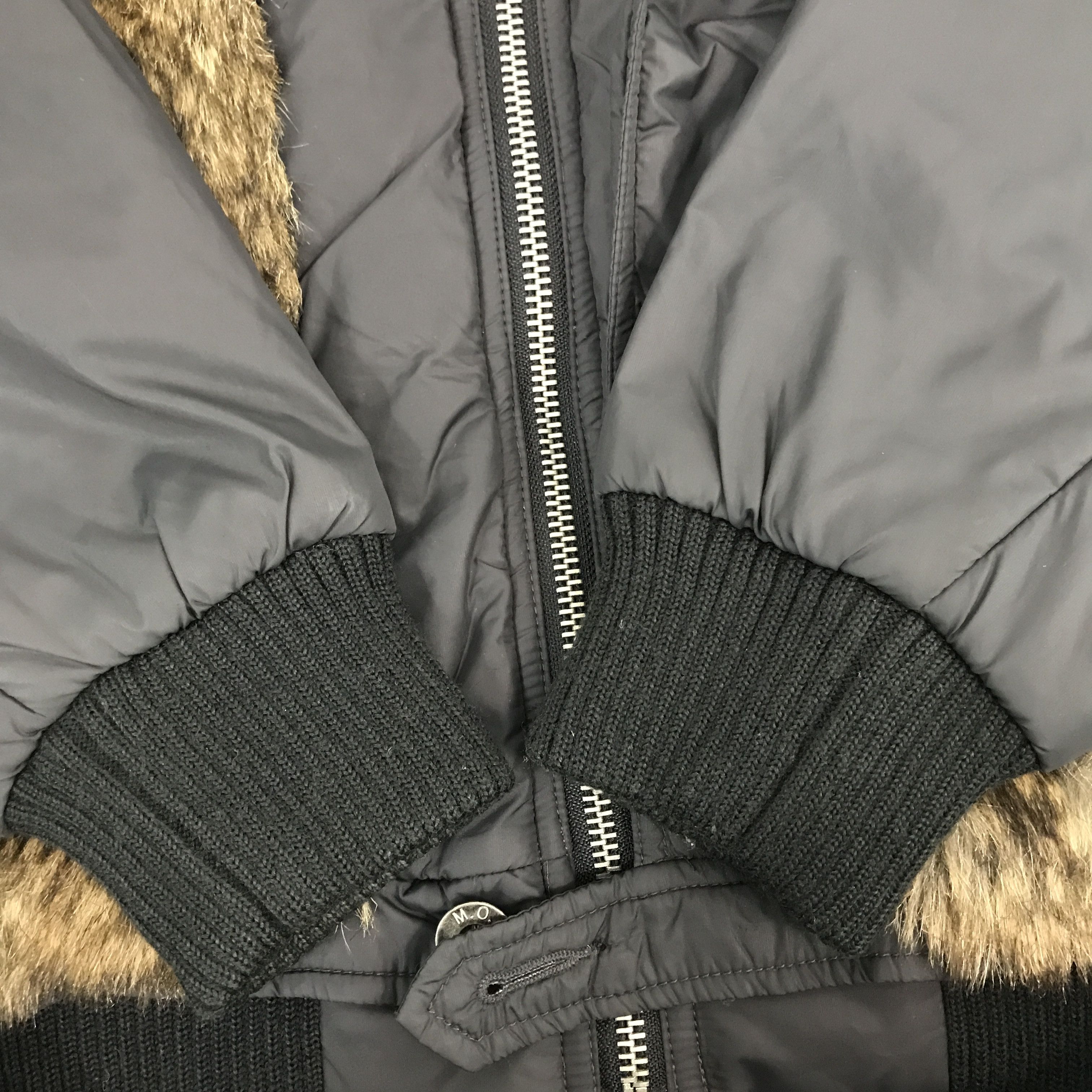 Diesel × Vintage Vintage Diesel Real Fur Jacket design Size US XS / EU 42 / 0 - 10 Thumbnail