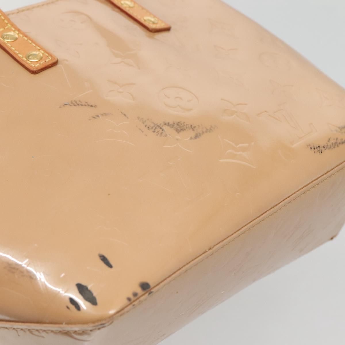 Louis Vuitton LOUIS VUITTON Monogram Vernis Reade PM Hand Bag Noisette Size ONE SIZE - 10 Thumbnail