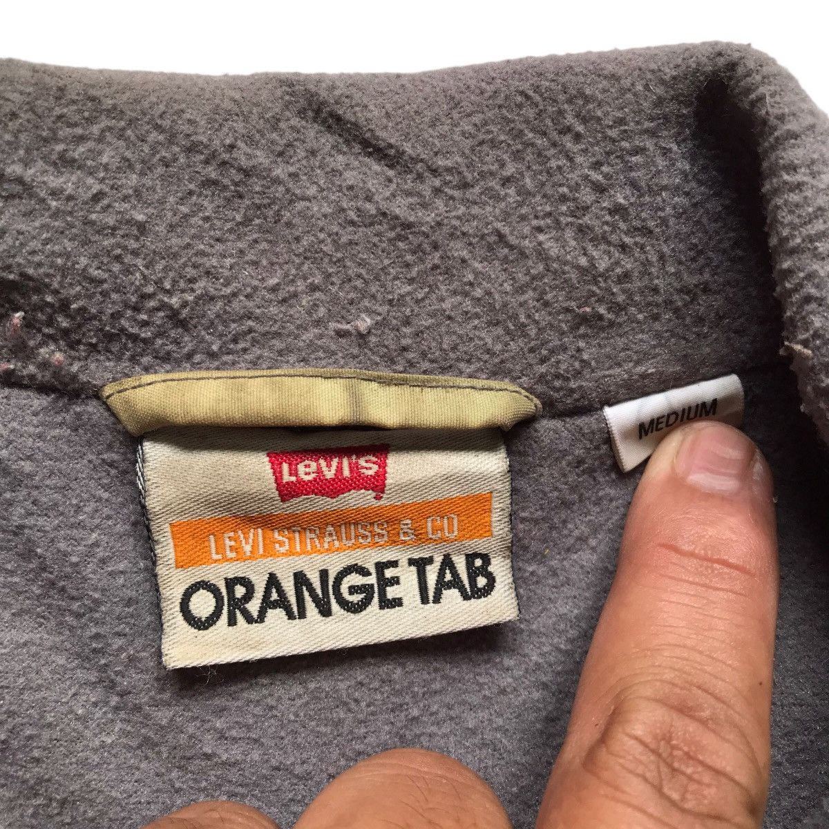 Levi's × Levi's Vintage Clothing × Vintage VINTAGE LEVIS ORANGE TAB SLEEVELESS JACKET Size US M / EU 48-50 / 2 - 6 Thumbnail