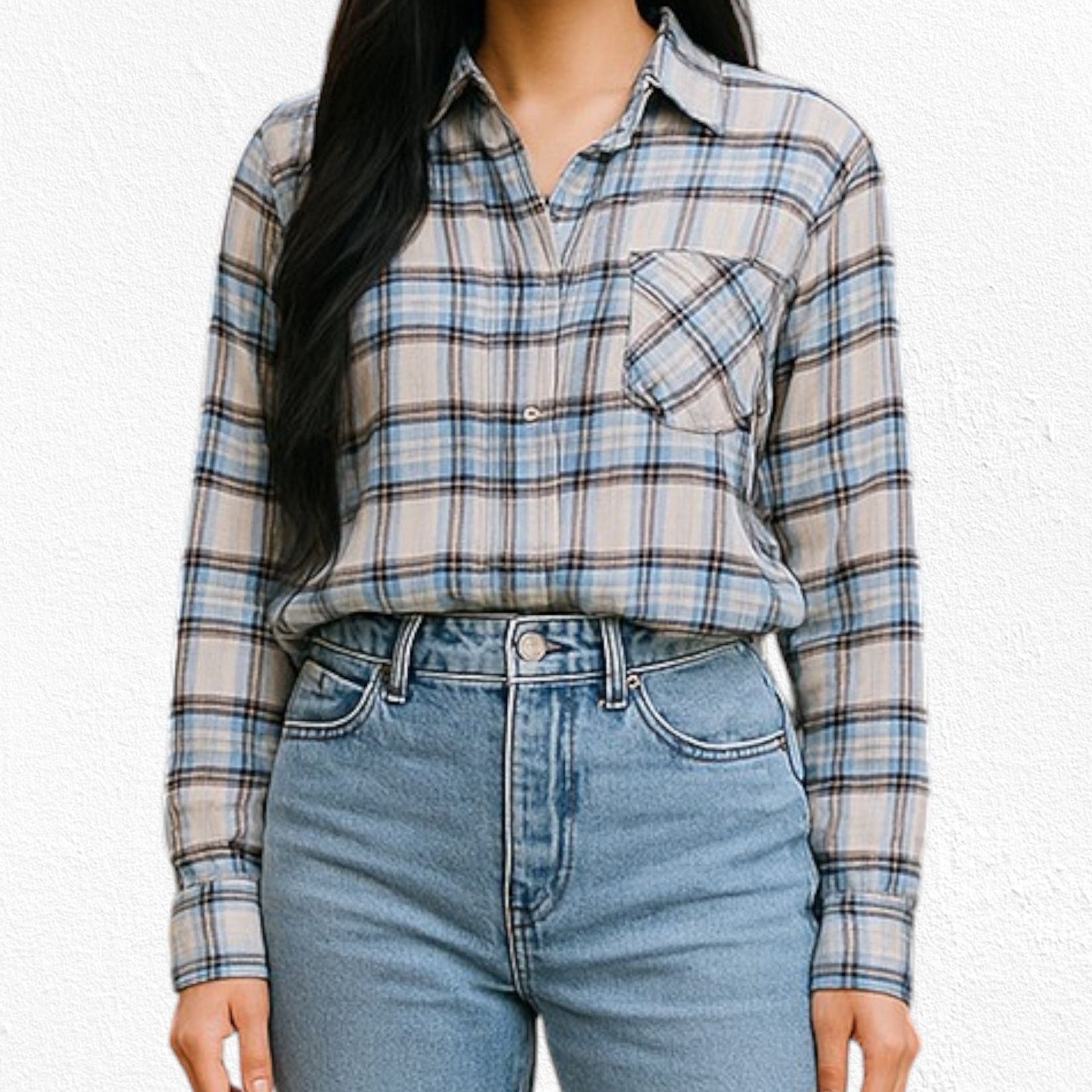 Rag & Bone Rag & Bone Jonah Plaid Button Down Shirt Size Small $250 NWT Size S / US 4 / IT 40 - 3 Thumbnail
