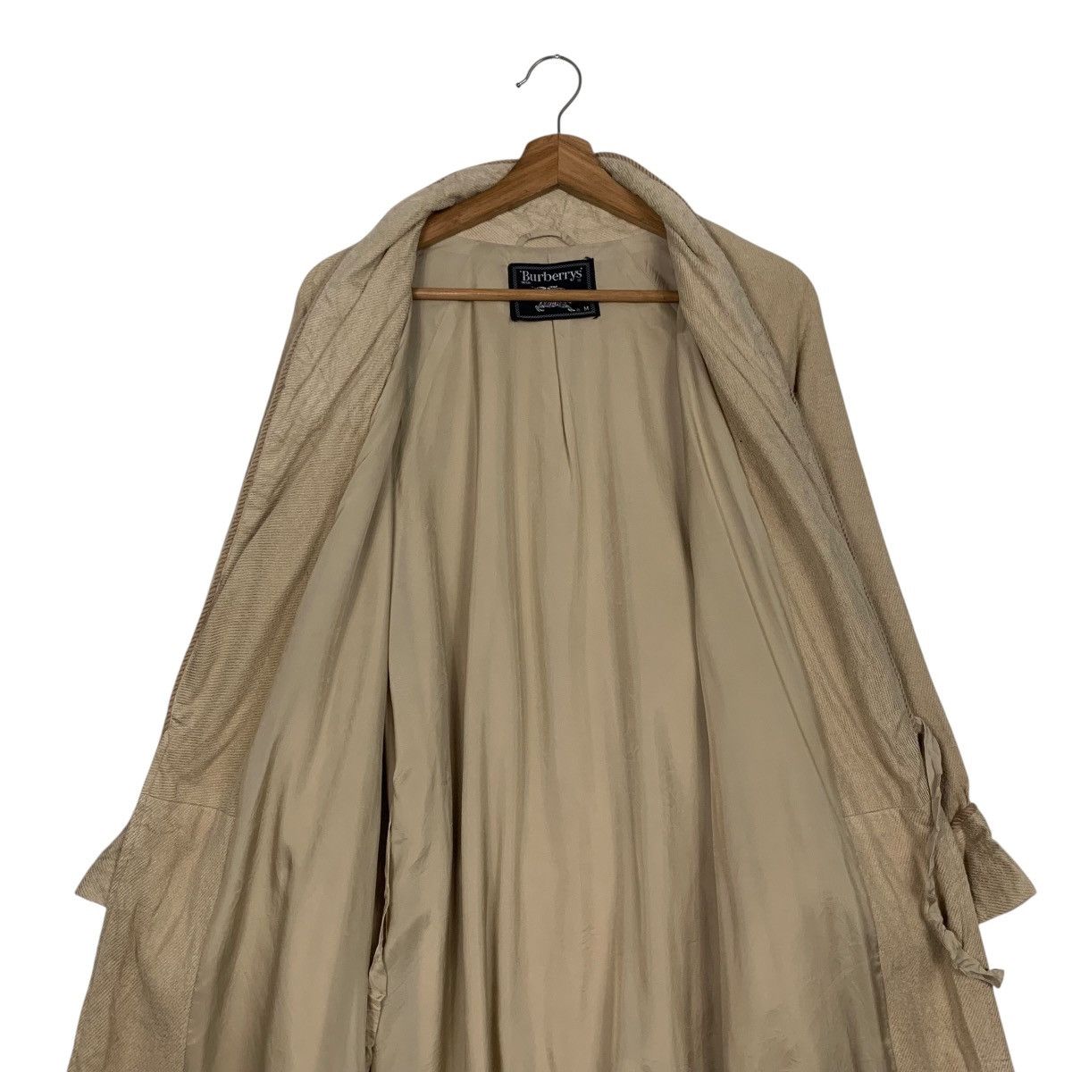 Burberry Vintage 90’s BURBERRYS Embroidery Logo Silk Robes #3561-C163 Size M / US 6-8 / IT 42-44 - 15 Thumbnail