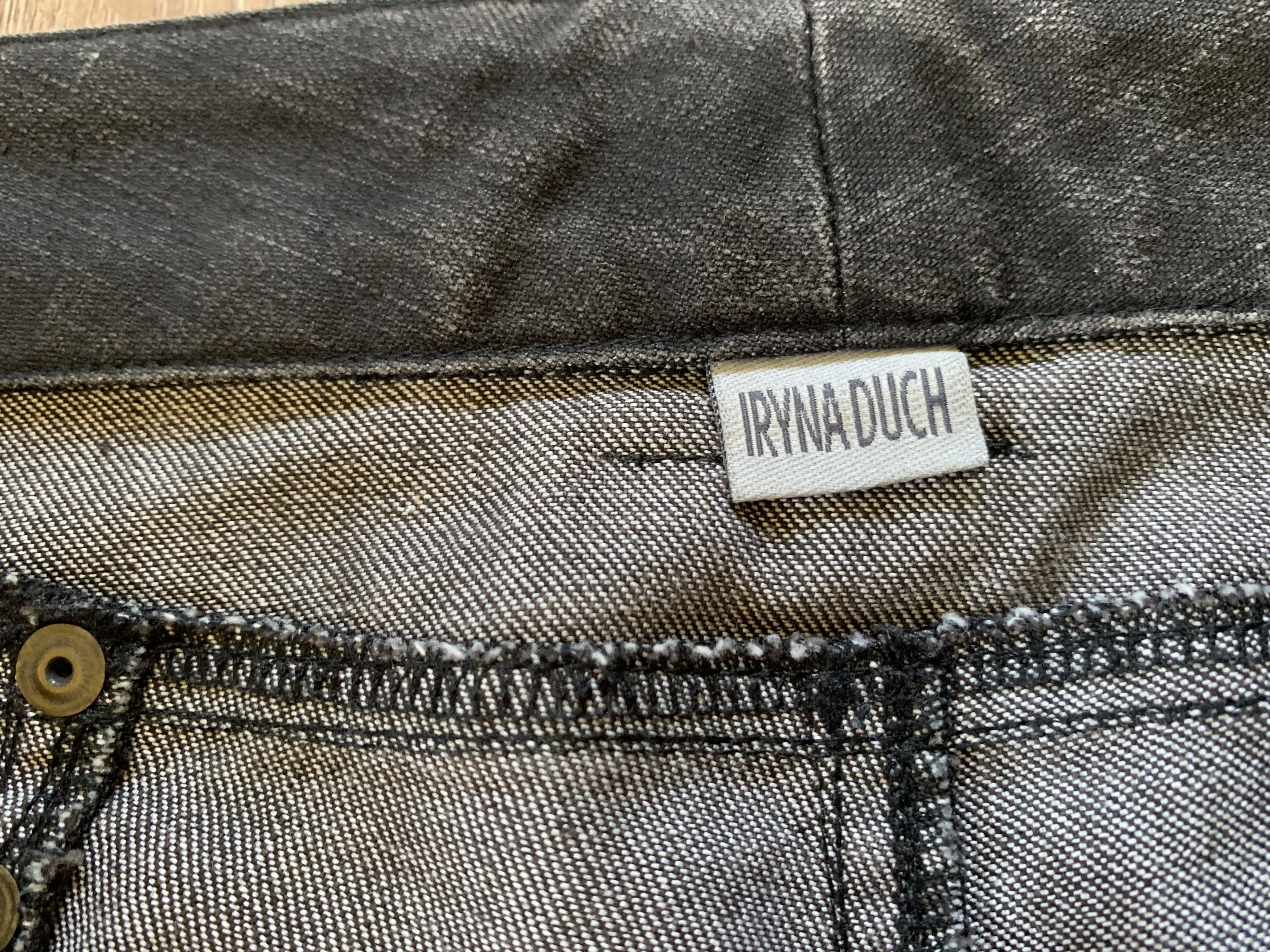Designer × Handmade Designer Iryna Duch Women’s Handmade Zip Beads Jeans Size 30" / US 8 / IT 44 - 10 Thumbnail