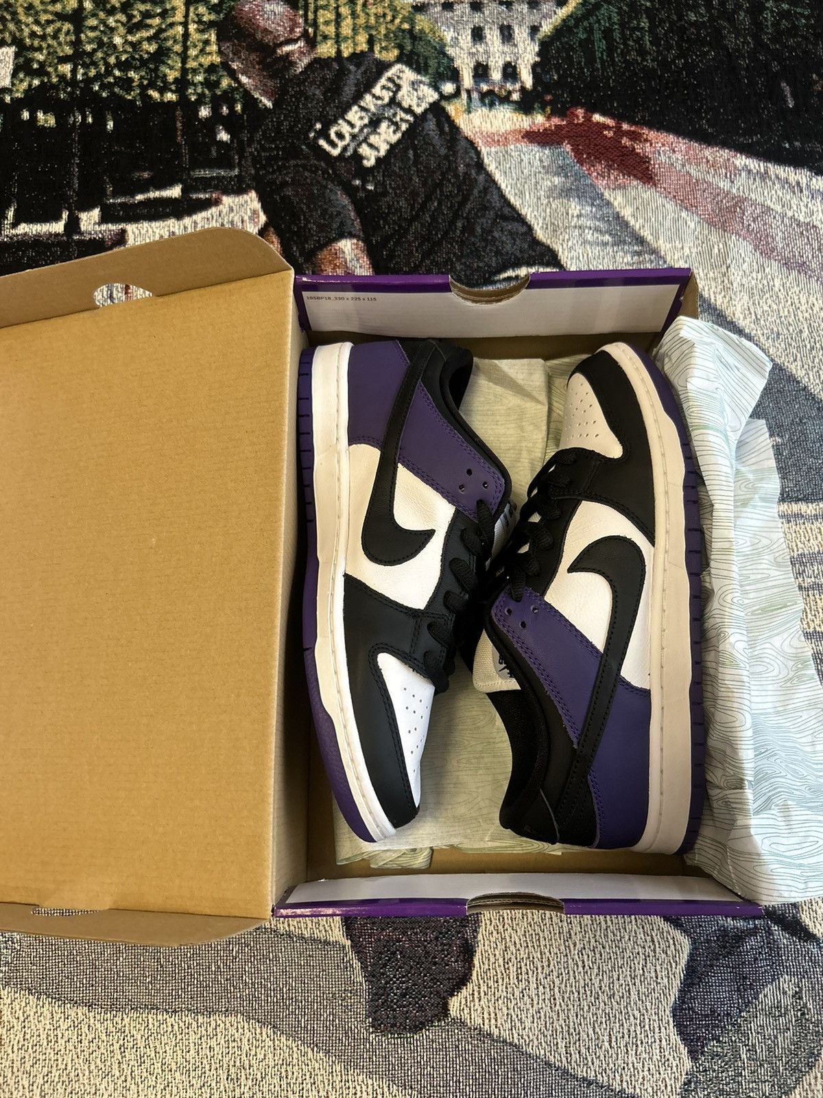 Nike Nike SB Court Purple Size US 10 / EU 43 - 1 Thumbnail