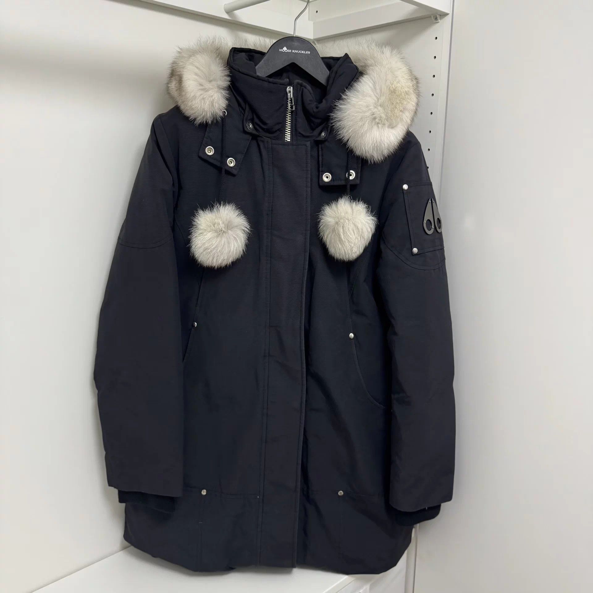 Moose Knuckles Moose Knuckles Stirling wmn's blk down coat fur XL Size XL / US 12-14 / IT 48-50 - 1 Thumbnail