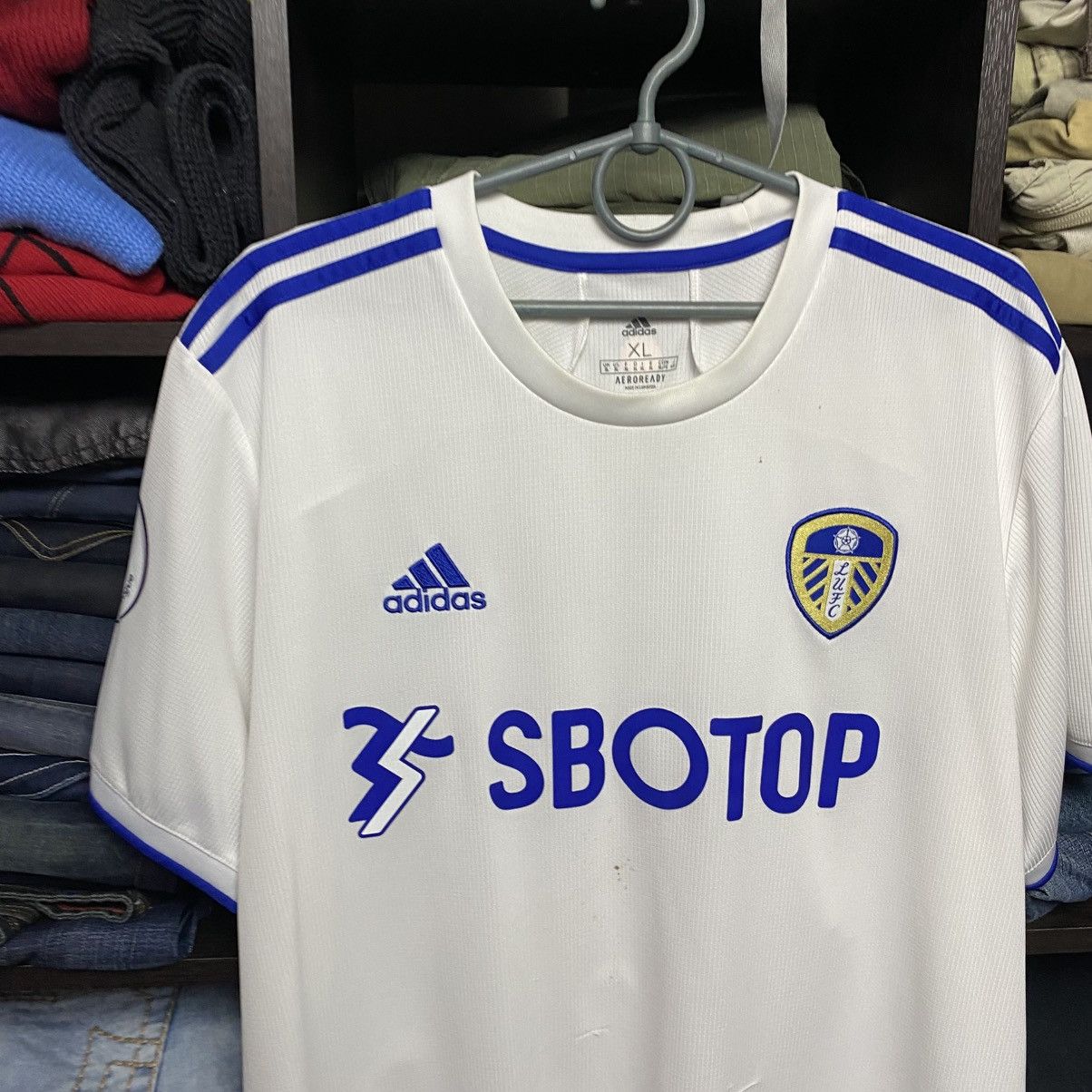 Adidas Mens Adidas FC Leedc 2020 home soccer jersey size XL Size US XL / EU 56 / 4 - 2 Thumbnail