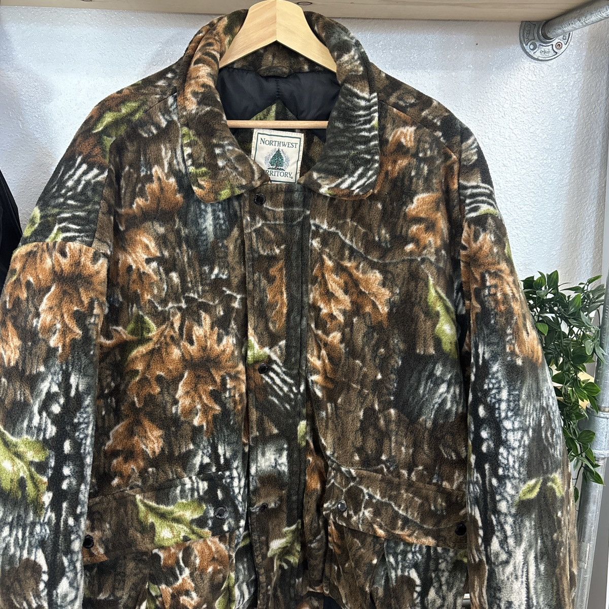 Vintage Northwest Territory Woodland Camo Jacket