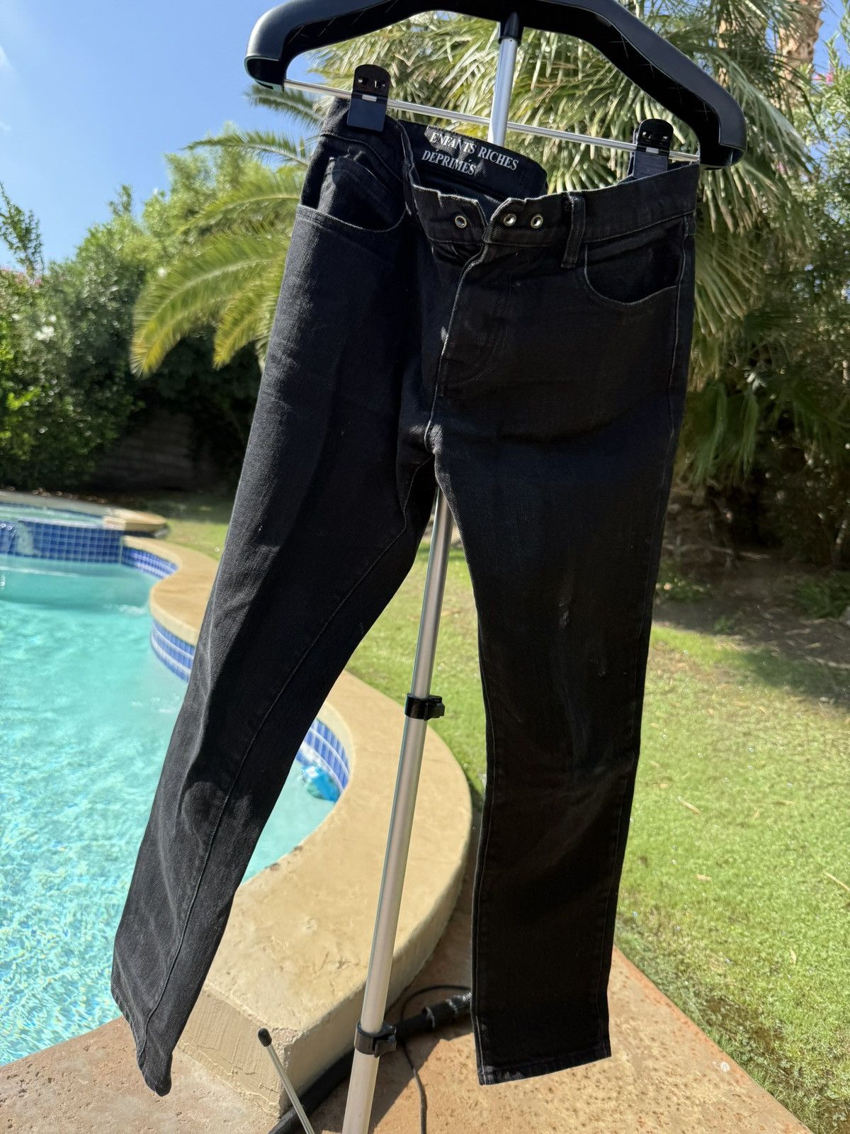 Enfants Riches Déprimés Black Slim Jeans – Size 31
