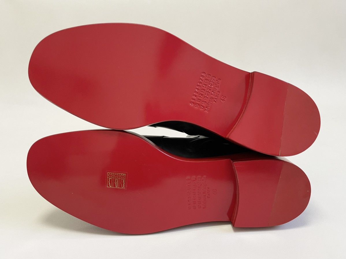 Maison Margiela A/W 16 ‘Painted Red Sole’ Black Boots Size US 13 / EU 46 - 20 Thumbnail