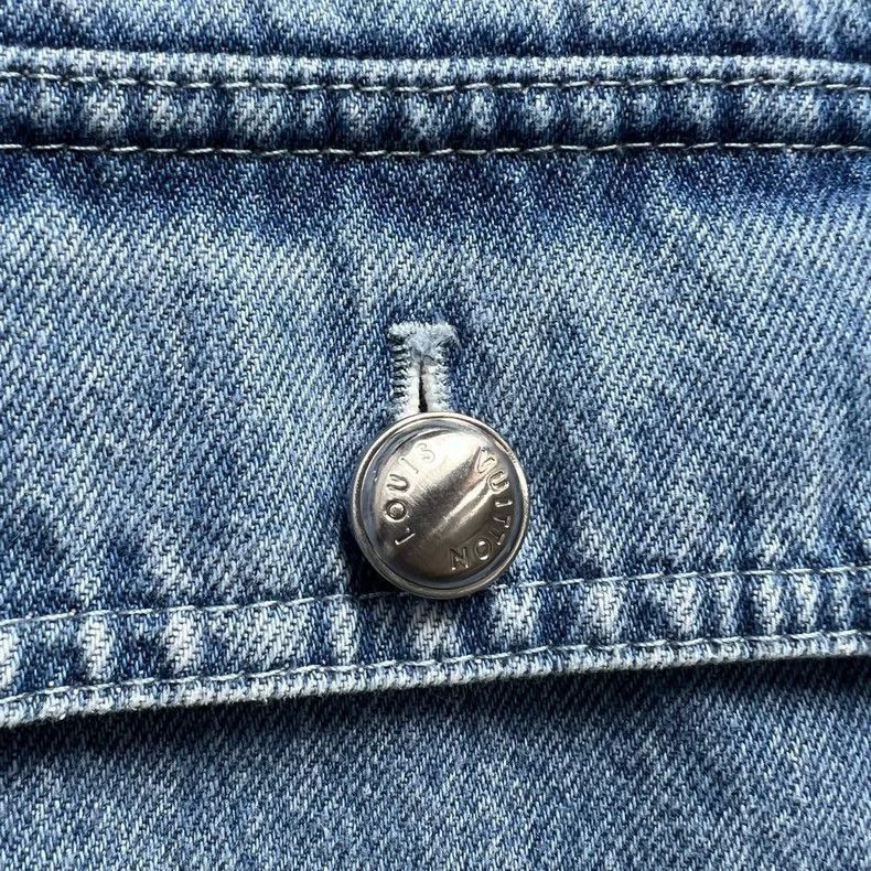 Louis Vuitton Louis Vuitton Distressed Denim Jacket for Spring-2506 Size US XXL / EU 58 / 5 - 5 Thumbnail