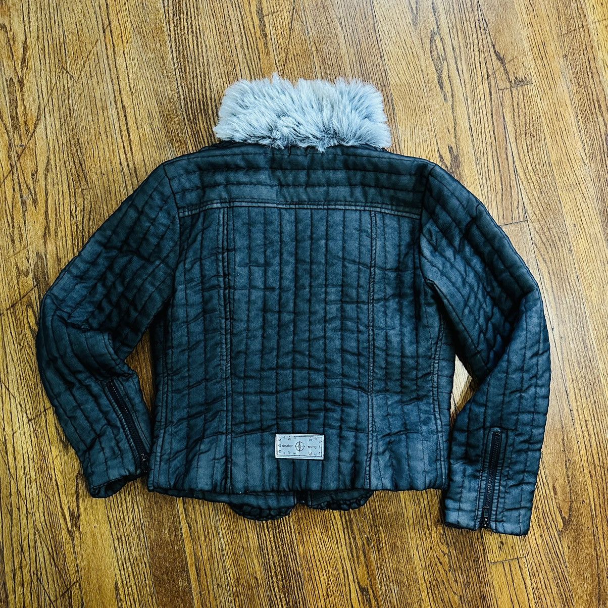 Dexter Wong Dexter Wong Womens Furr Jacket Size L / US 10 / IT 46 - 3 Thumbnail