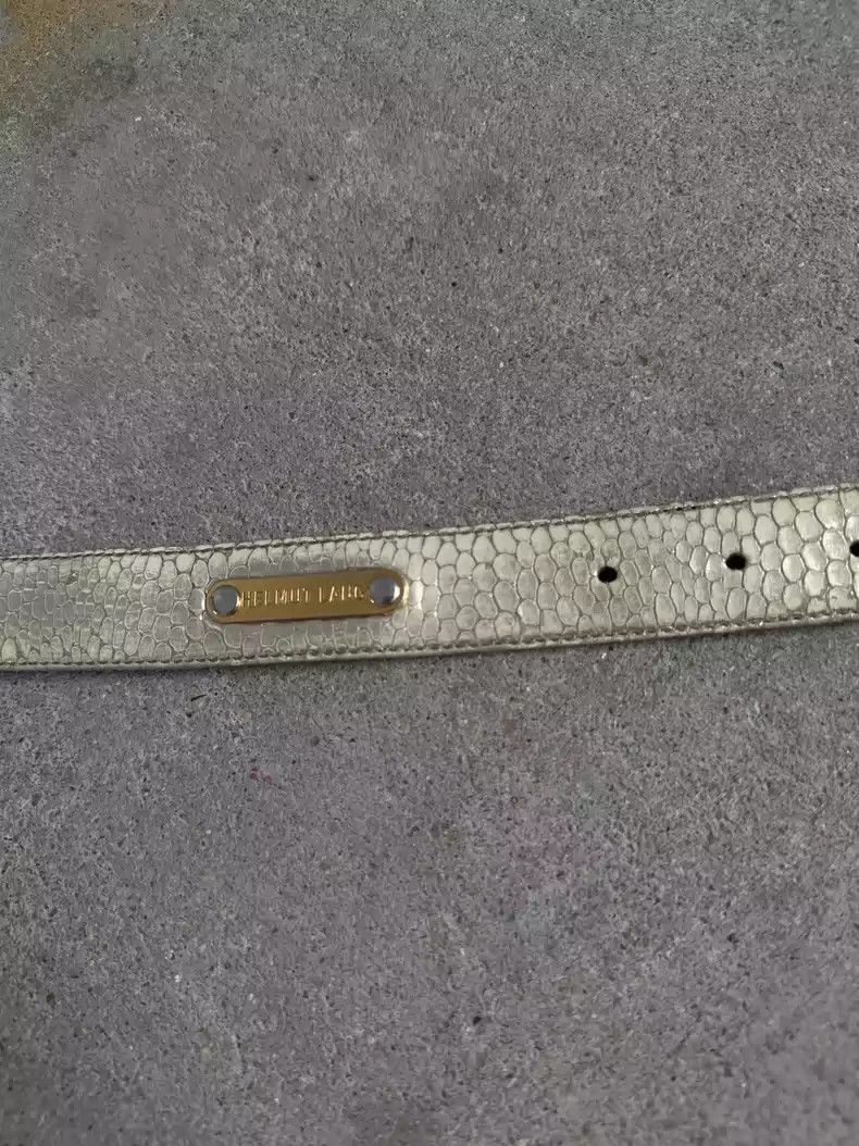 Helmut Lang Helmut Lang Snake belt Size ONE SIZE - 3 Thumbnail