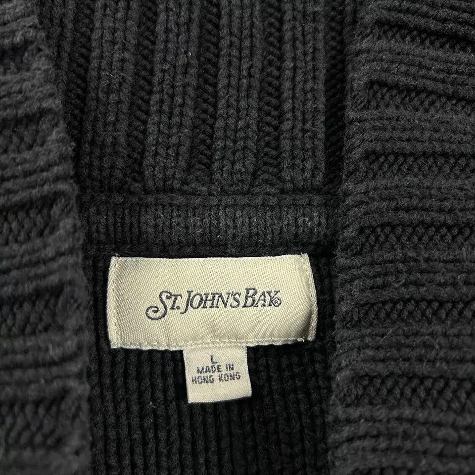 St. Johns Bay × Vintage Vintage St. John's Bay Sweater Womens Large Knit Cotton Y2K Size L / US 10 / IT 46 - 3 Thumbnail