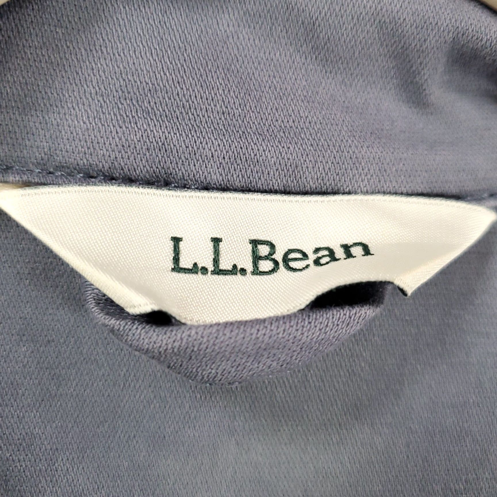 Vintage L.L. Bean Jacket Women XL Beanflex Utility Gray Blue Full Zip Snap Up Stretch Jacket Size XL / US 12-14 / IT 48-50 - 3 Thumbnail