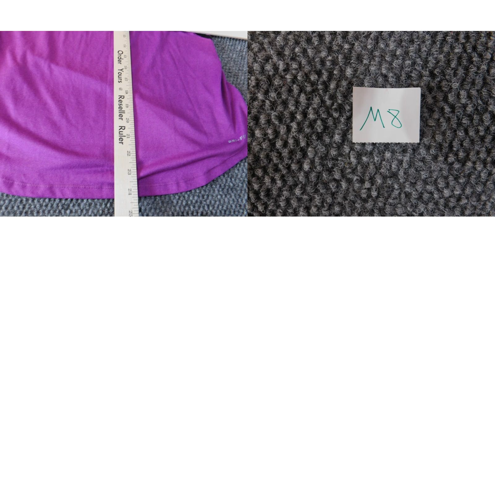 Nike Nike Womens Shirt S Purple Dri-Fit Stretch Pullover Logo T-Shirt Active Running Yoga Short Sleeve? Size S / US 4 / IT 40 - 9 Thumbnail