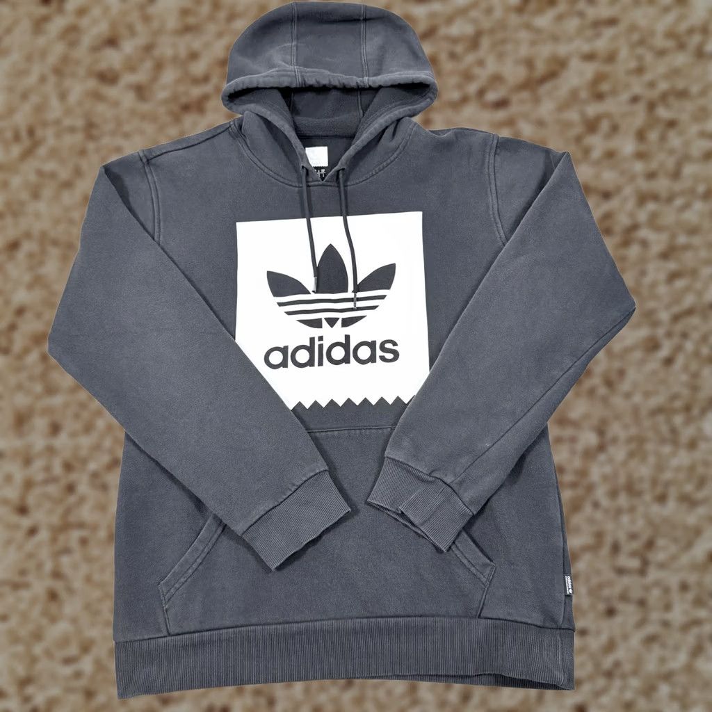 Adidas Adidas Originals Trefoil Logo Pullover Long Sleeve Hoodie Men Size S Black Size US S / EU 44-46 / 1 - 1 Thumbnail
