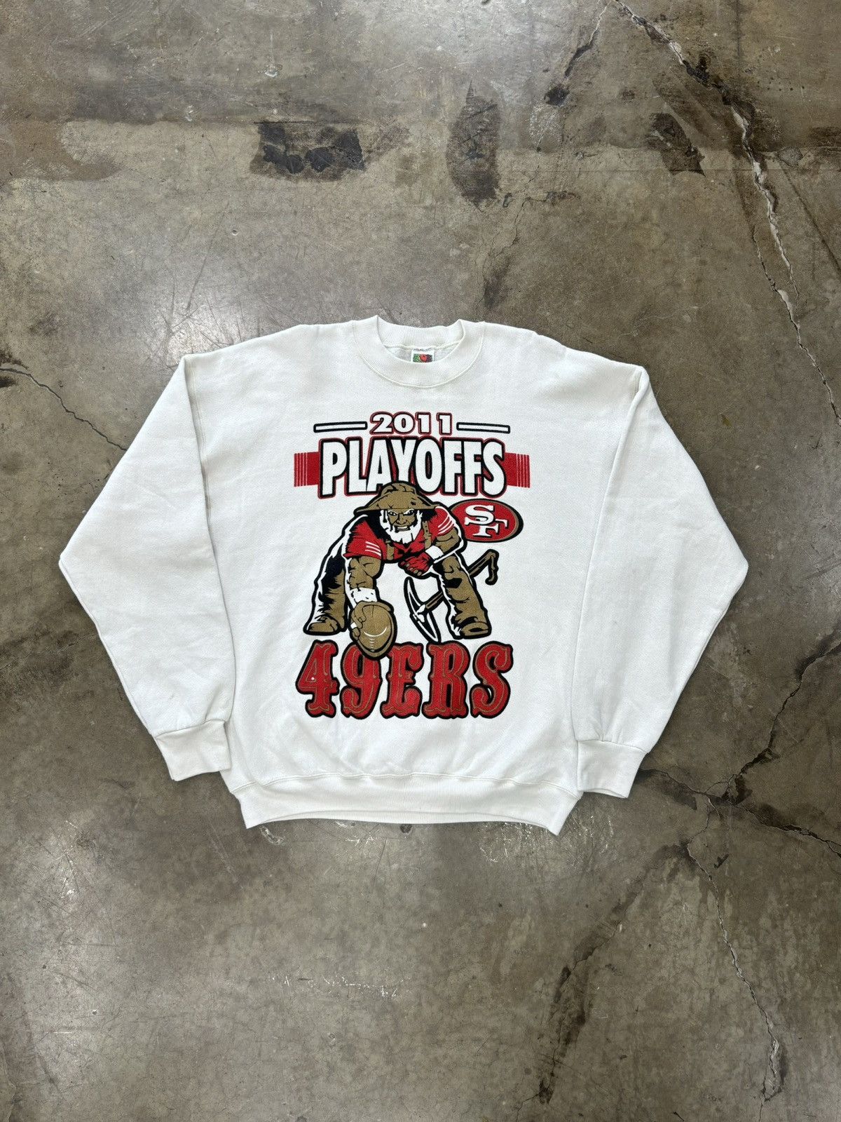 NFL × Vintage 2011 San Francisco 49ers Playoffs Crewneck XL Size US XL / EU 56 / 4 - 2 Thumbnail