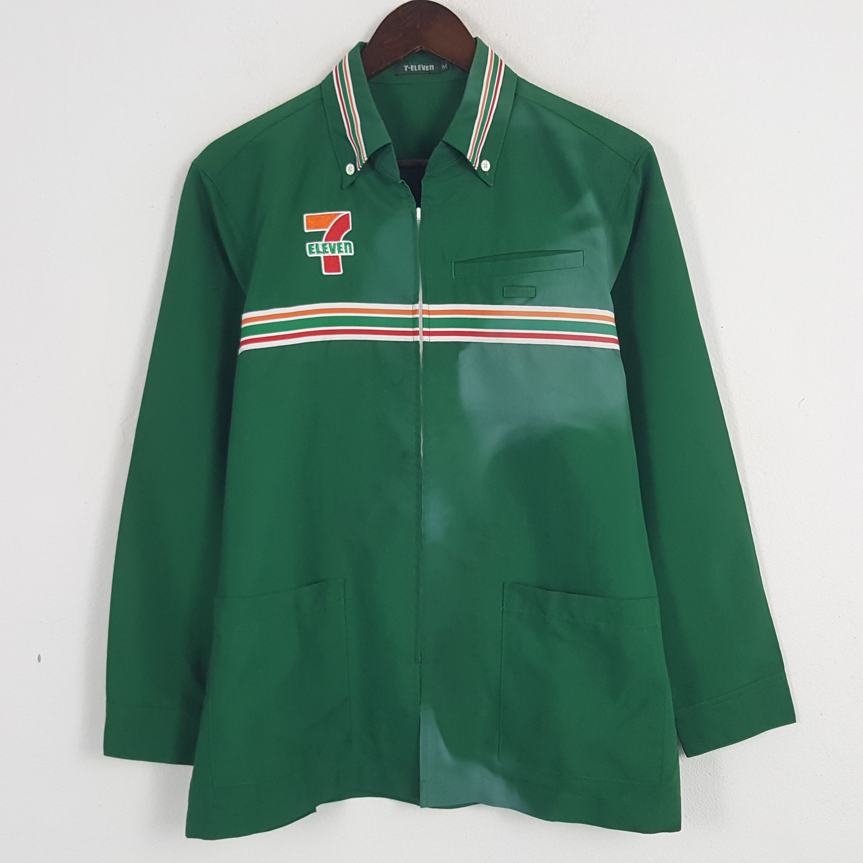 Japanese Brand × Vintage Vintage 7 Eleven Embroidery Logo Worker Japan Jacket Size US M / EU 48-50 / 2 - 3 Thumbnail