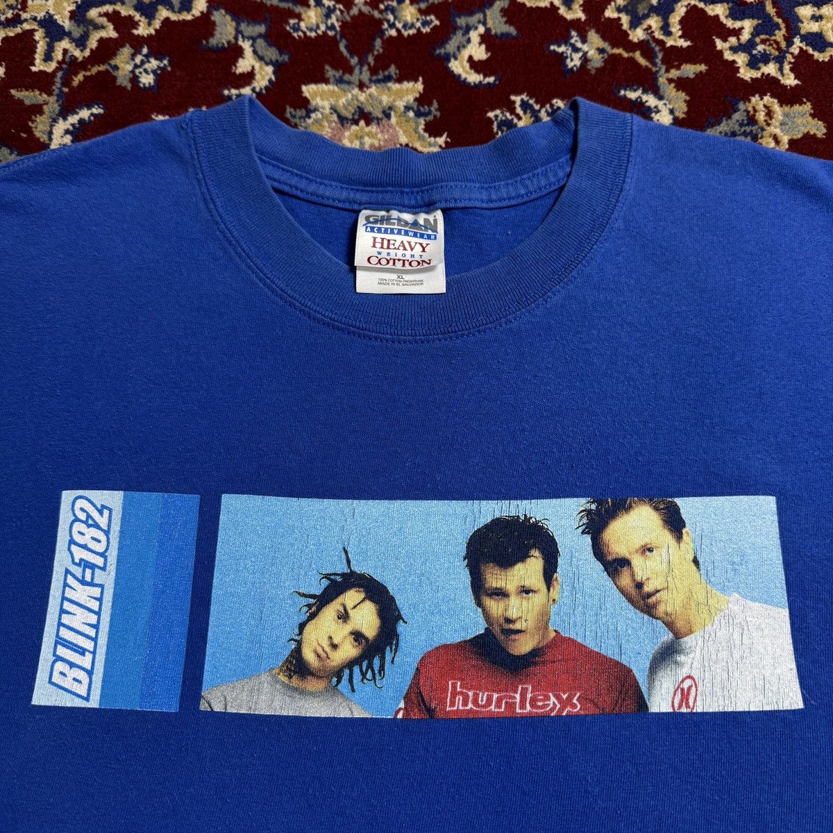 Band Tees Vintage 2000s Blink 182 pop punk rock band promo tee Y2K Size US XL / EU 56 / 4 - 1 Thumbnail