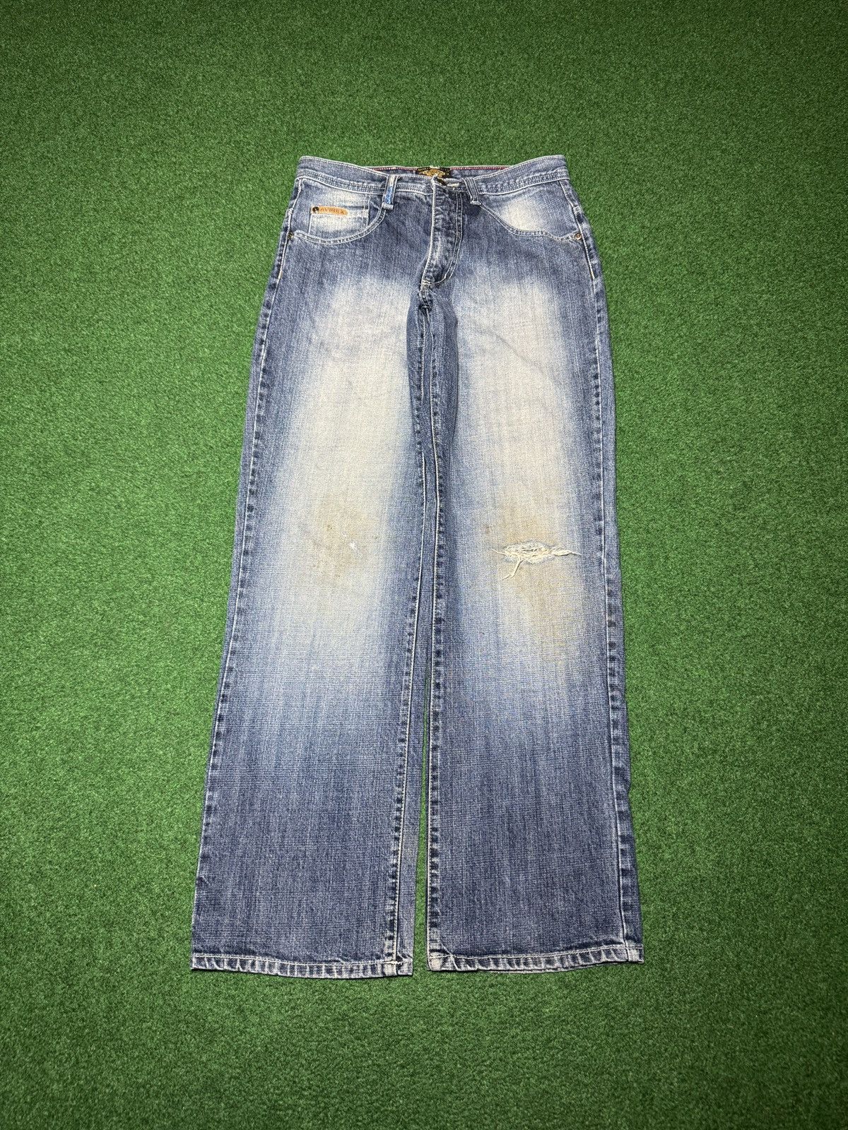 Avirex Avirex Baggy Jeans 30x30 Vintage Y2K Distressed Grunge Size US 30 / EU 46 - 3 Thumbnail
