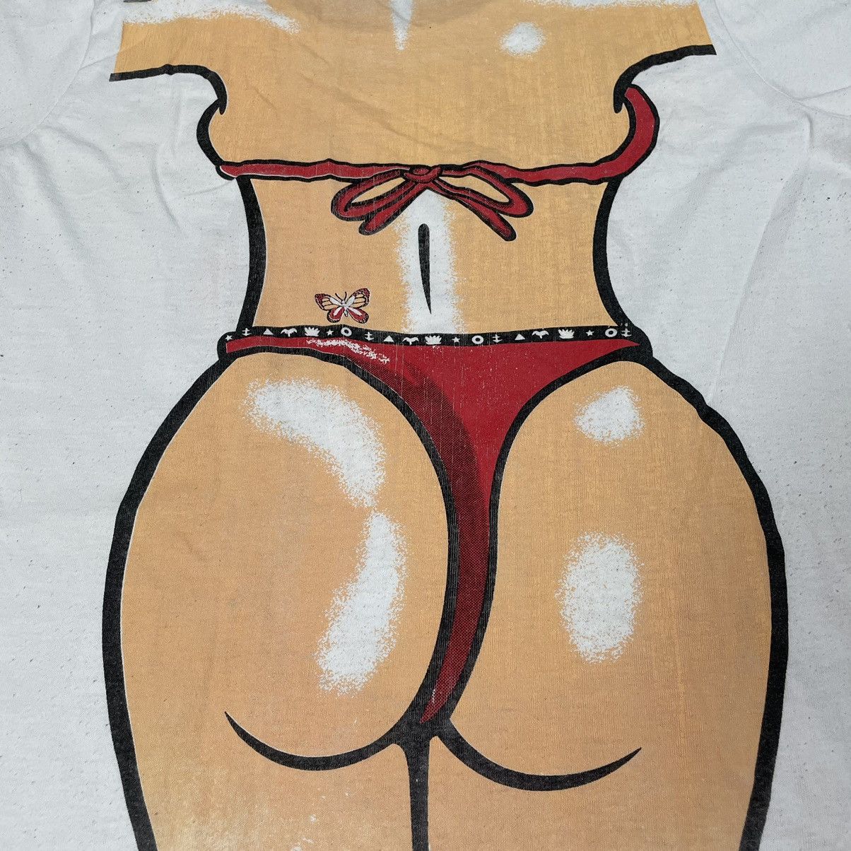 Vintage Vintage Y2K ADULT LOGO SEXY GIRL ASS PORNO STYLE L Size US L / EU 52-54 / 3 - 8 Thumbnail