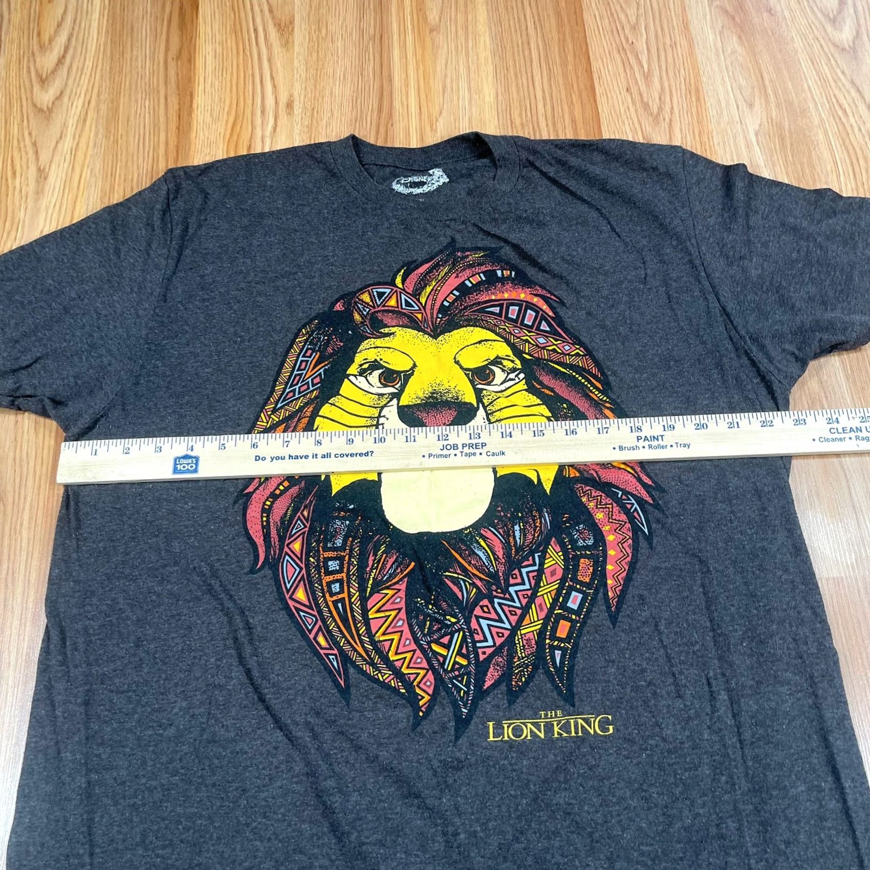 Disney Disney T-Shirt Mens Size XL The Lion King CrewNeck Graphics Gray Extra Large Size US XL / EU 56 / 4 - 5 Thumbnail