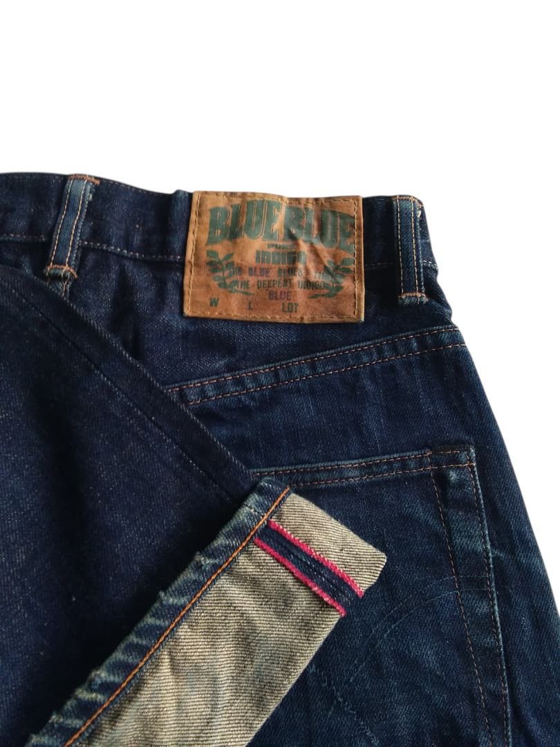 Kapital BLUE BLUE PURE INDIGO HOLLYWOOD RANCH MARKET JAPANESE DENIM Size US 29 - 5 Thumbnail