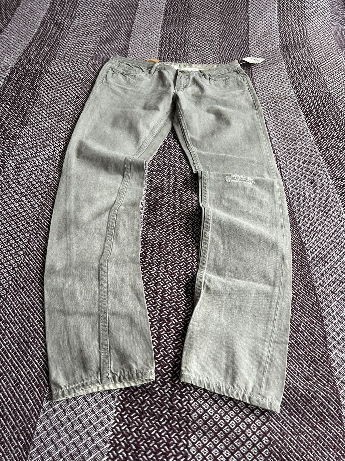 Allsaints Allsaints NWT Skinny Fit Women Jeans Wash Faded Size W28 L32 Size 28" / US 6 / IT 42 - 10 Thumbnail