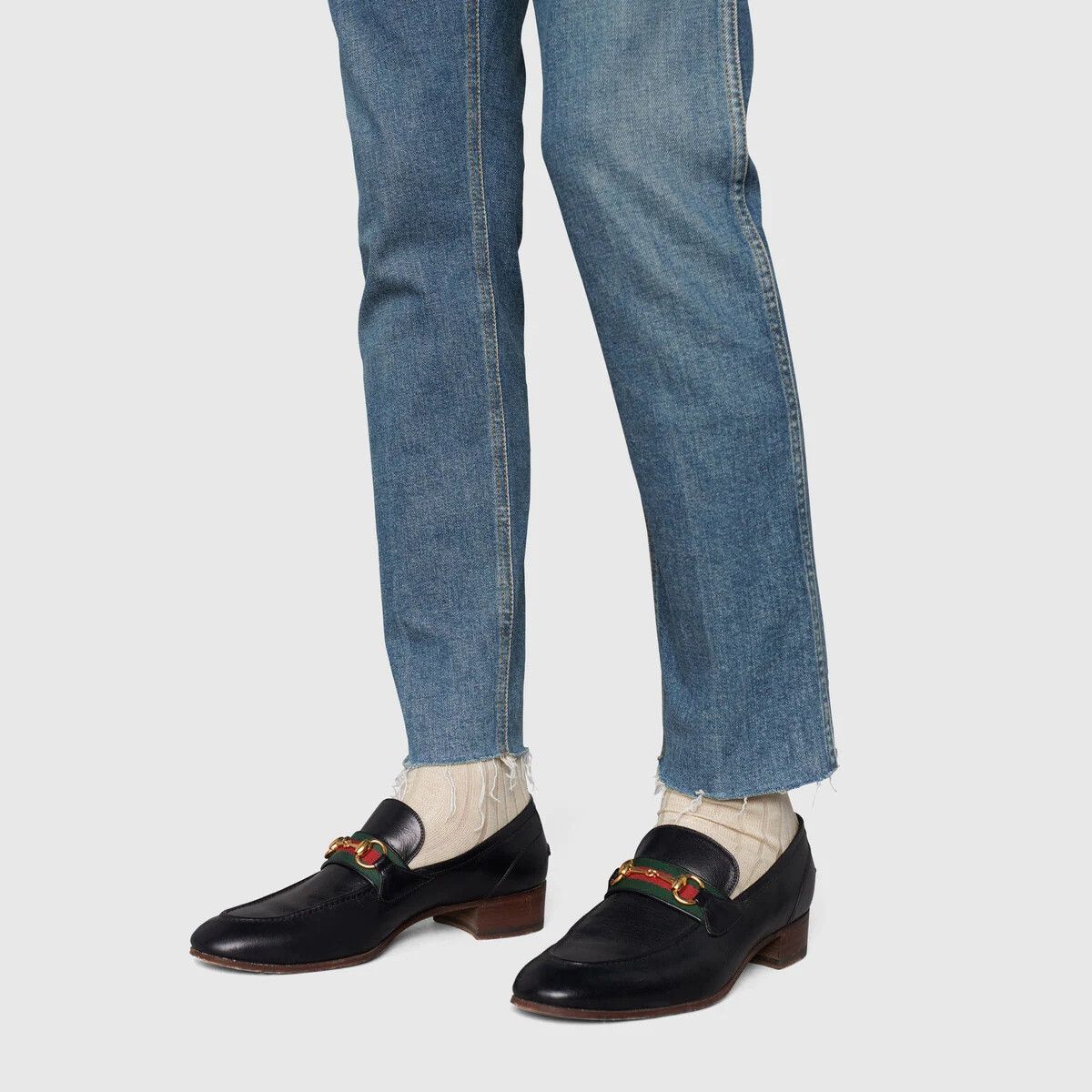 Gucci oc11z1025 Stretch Denim Pant With Raw Cut Hem in Blue Size US 28 / EU 44 - 6 Thumbnail