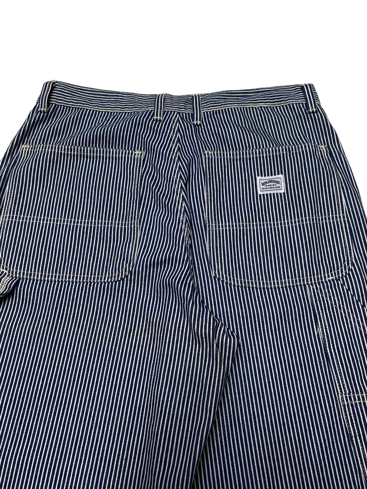 Japanese Brand × Vintage Vintage Japanese Brand World Wockers Hickory Pants 2000s Size US 32 / EU 48 - 3 Thumbnail