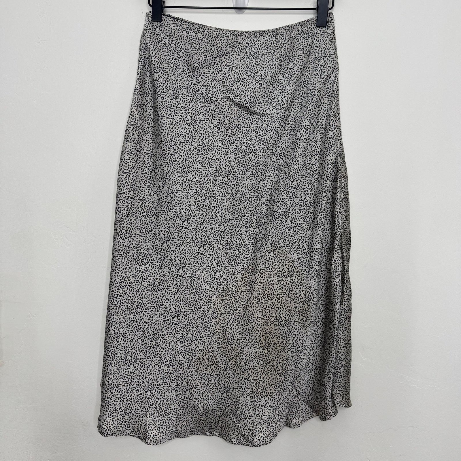 Other Sienna Sky Leopard Print Midi Satin Slip Skirt Size Small Size 27" / US 4 / IT 40 - 3 Thumbnail
