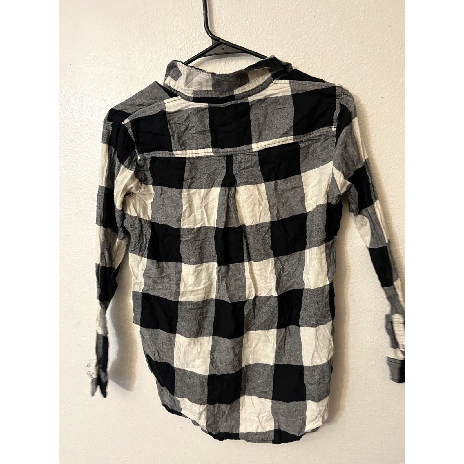 H&M H&M Button-Down Shirt Women's 4 Plaid Flannel Long Sleeve Multicolor Casual Outdoor Regular Fit Size S / US 4 / IT 40 - 2 Thumbnail