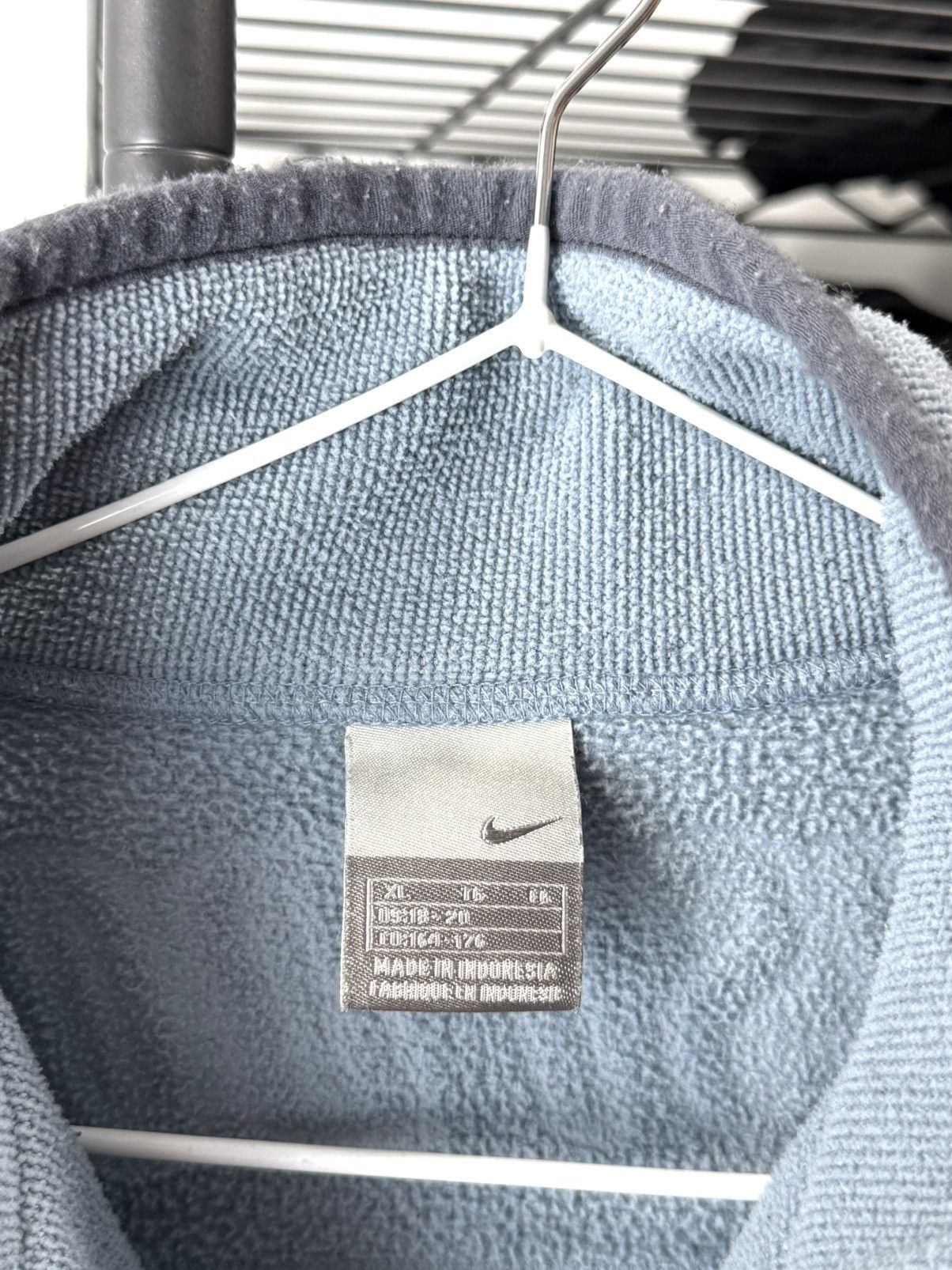 Nike Vintage 1990’s Nike Fleece Sweatshirt Y2K Hype Size US M / EU 48-50 / 2 - 5 Thumbnail