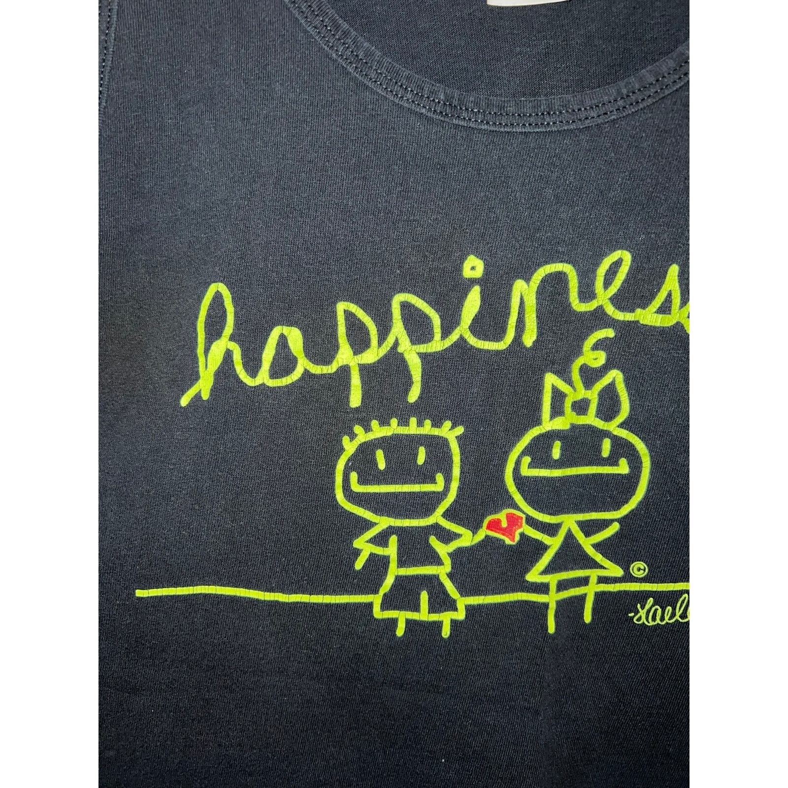 Anvil The Happiness Benefit Concert Shirt Black Tee Tank XL 2012 Size US XL / EU 56 / 4 - 2 Thumbnail