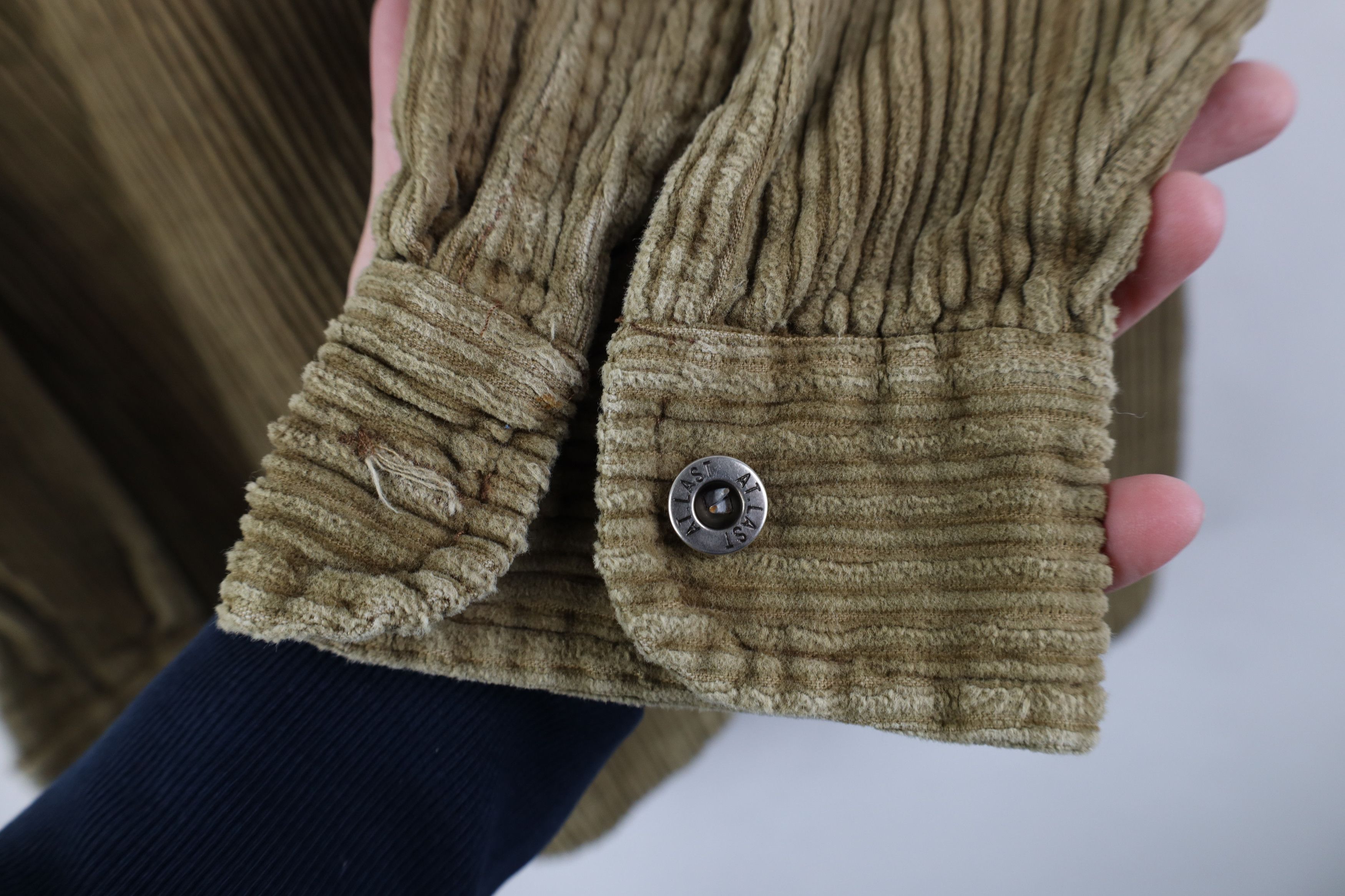 Vintage Vintage 90s Y2K Streetwear Babydoll Corduroy Shirt Jacket Size M / US 6-8 / IT 42-44 - 5 Thumbnail