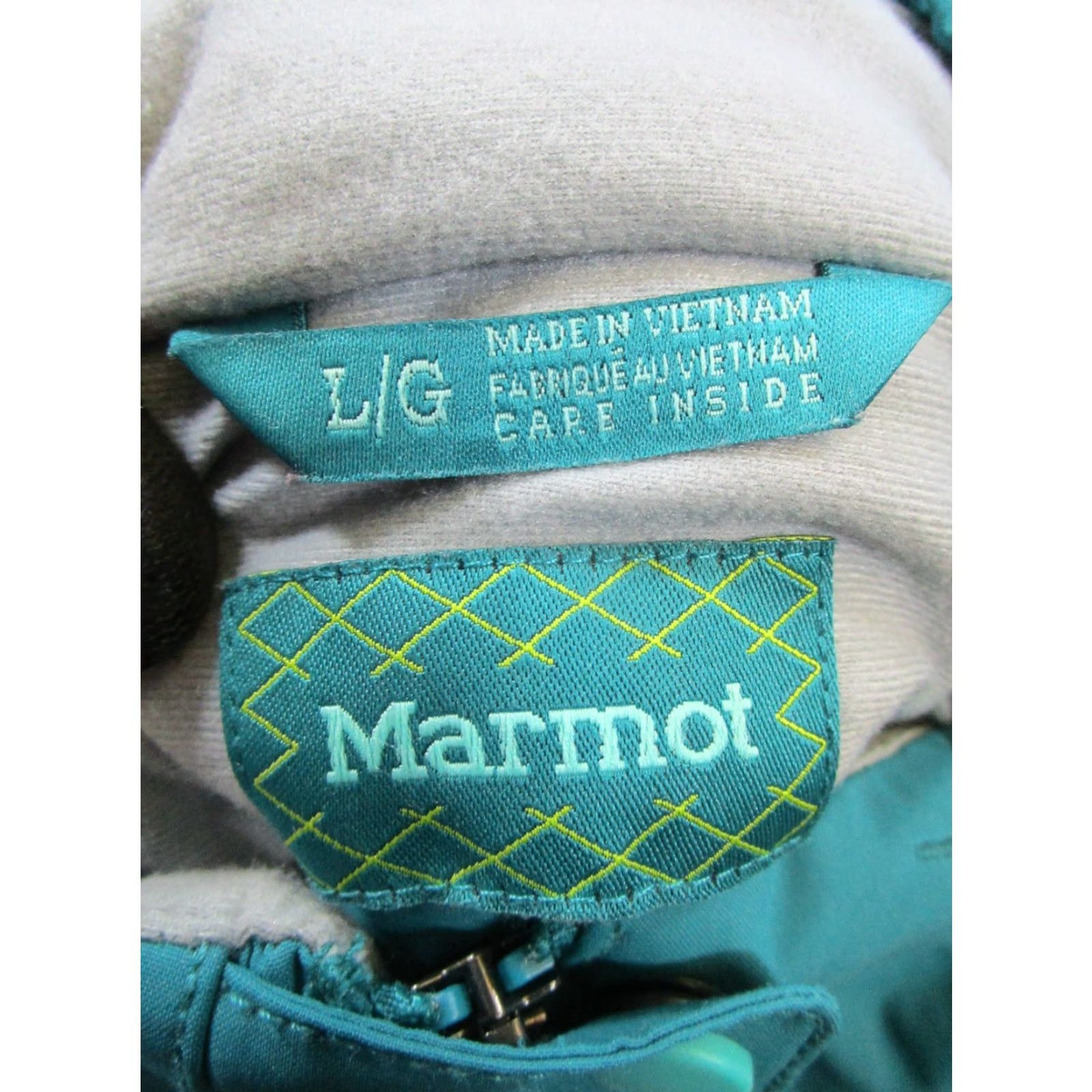 Marmot VINTAGE is not applicable; Marmot Jacket Womens Large Blue Insulated Full Zip Size L / US 10 / IT 46 - 3 Thumbnail