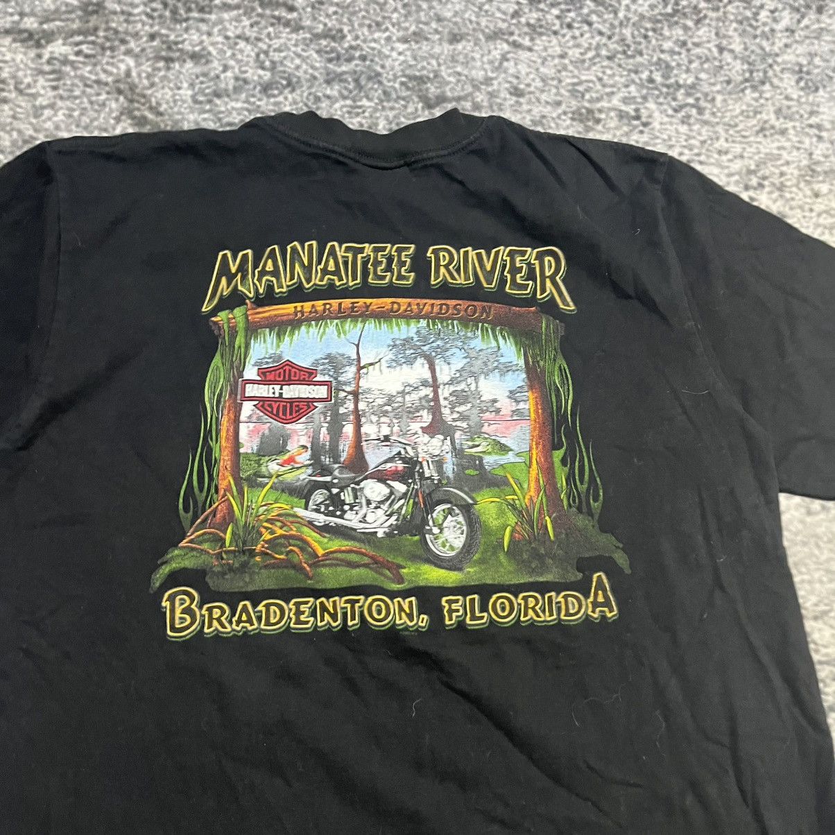 Harley Davidson Vintage 2000s Harley Davidson Biker Skater Grunge T Shirt Size US L / EU 52-54 / 3 - 6 Thumbnail