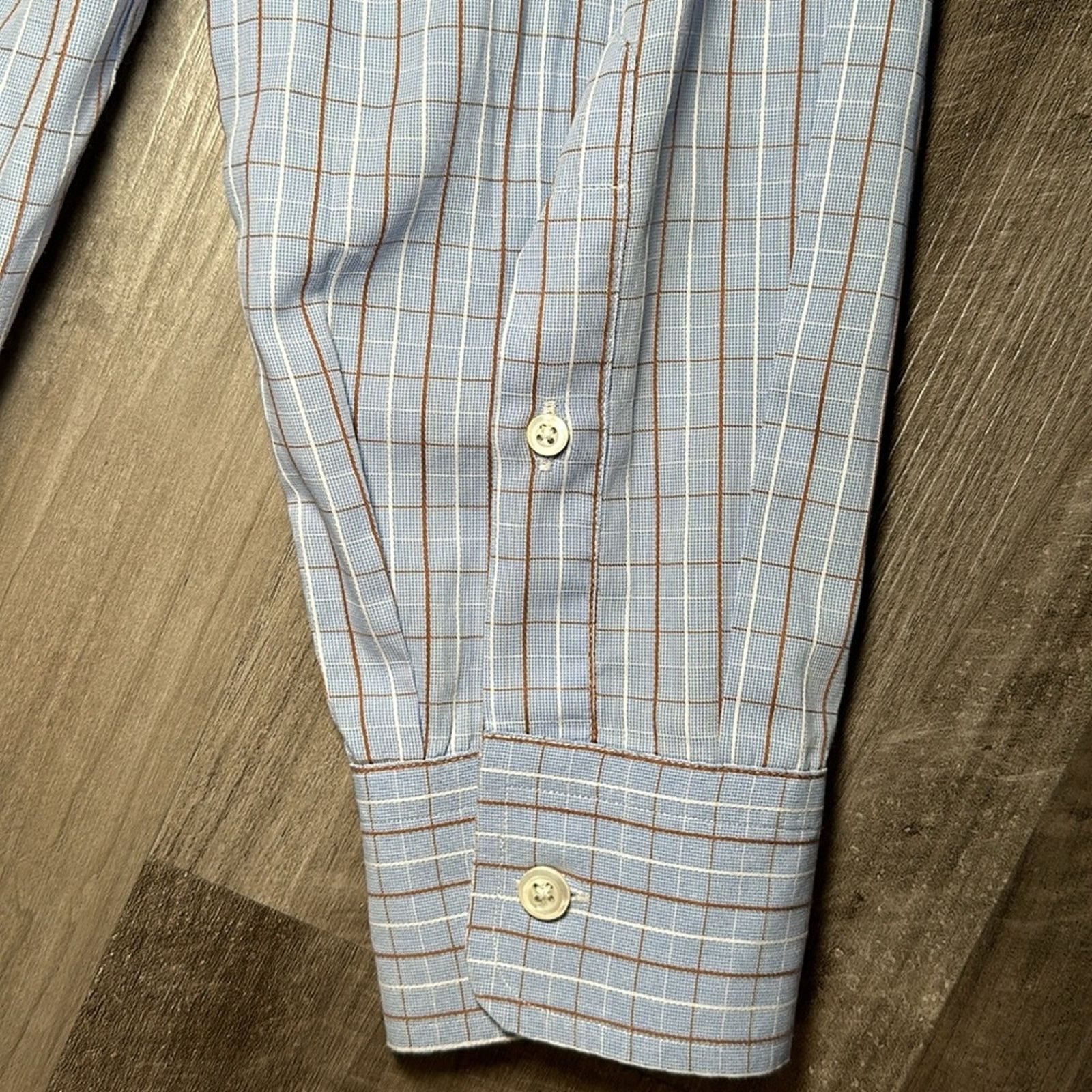 Billy Reid Billy Reid Full Cut Long Sleeve Button Down - Large Size US L / EU 52-54 / 3 - 4 Thumbnail
