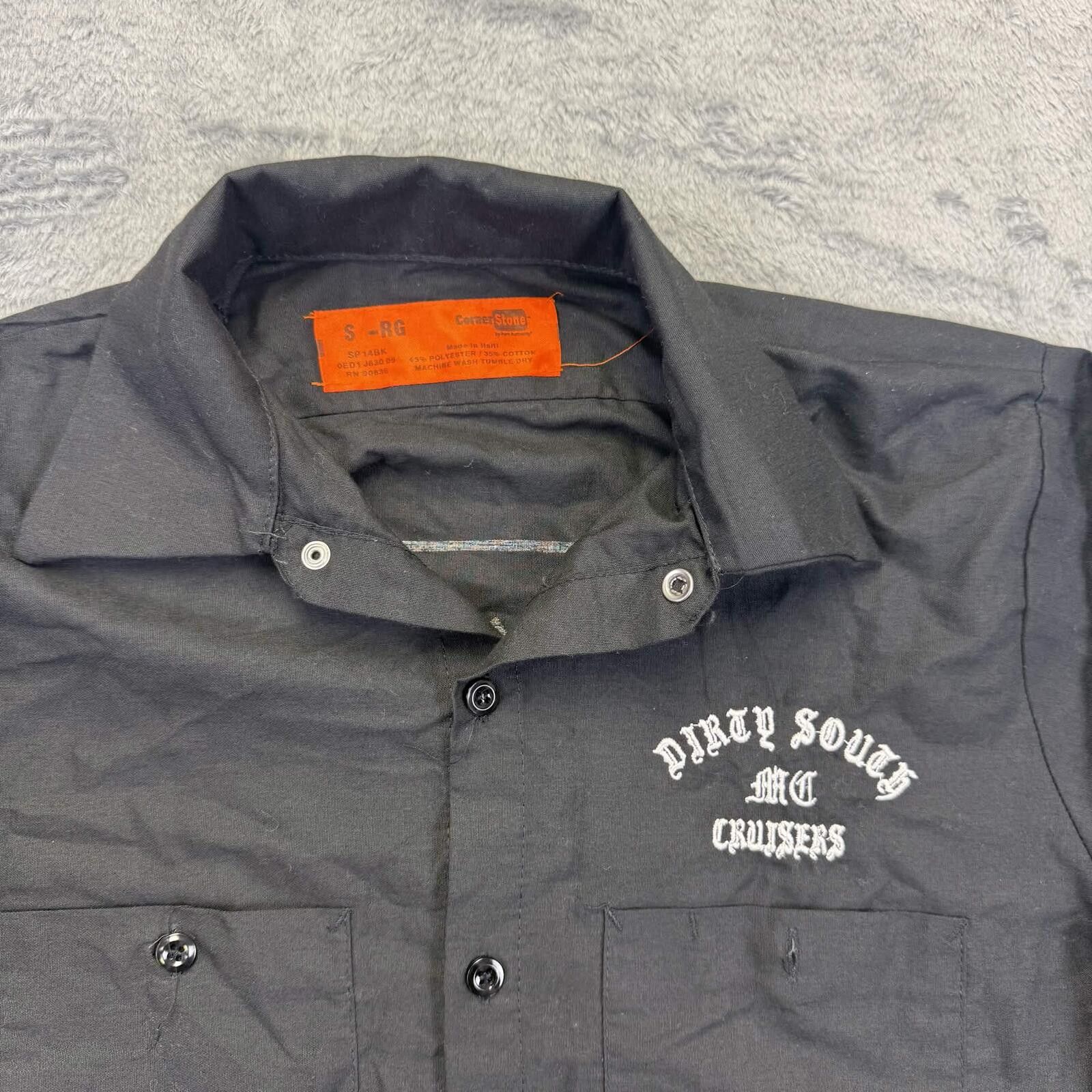 Other Corner Stone Dirty Souls MC Coustom Work Shirt Size ONE SIZE - 3 Thumbnail