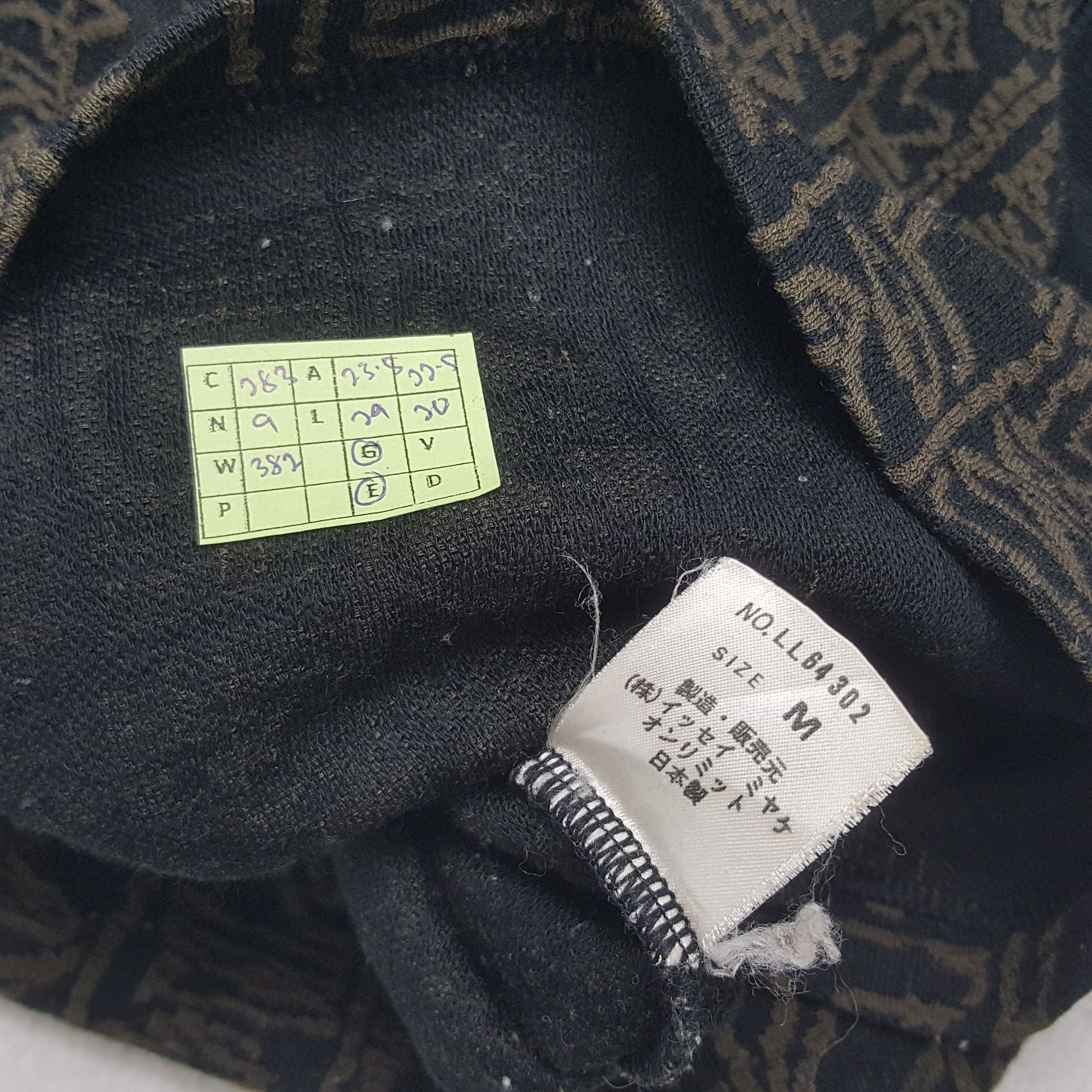 Issey Miyake × Vintage Vintage Issey Miyake Japanese Designer Sweatshirt C283N9 Size US L / EU 52-54 / 3 - 7 Thumbnail