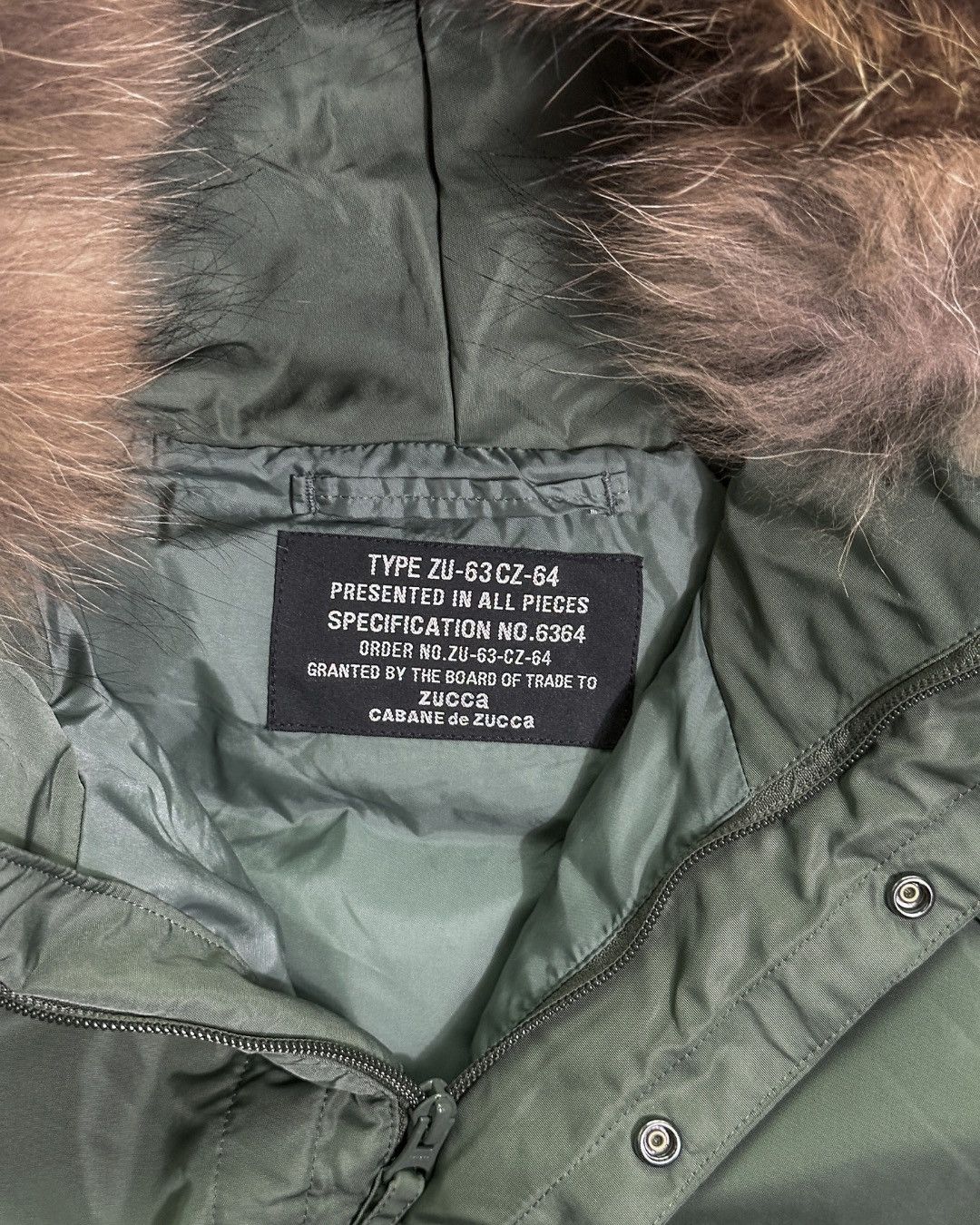 CABANE de ZUCCa FW16 Raccoon Fur Down Puffer Parka Jacket Size US M / EU 48-50 / 2 - 2 Thumbnail
