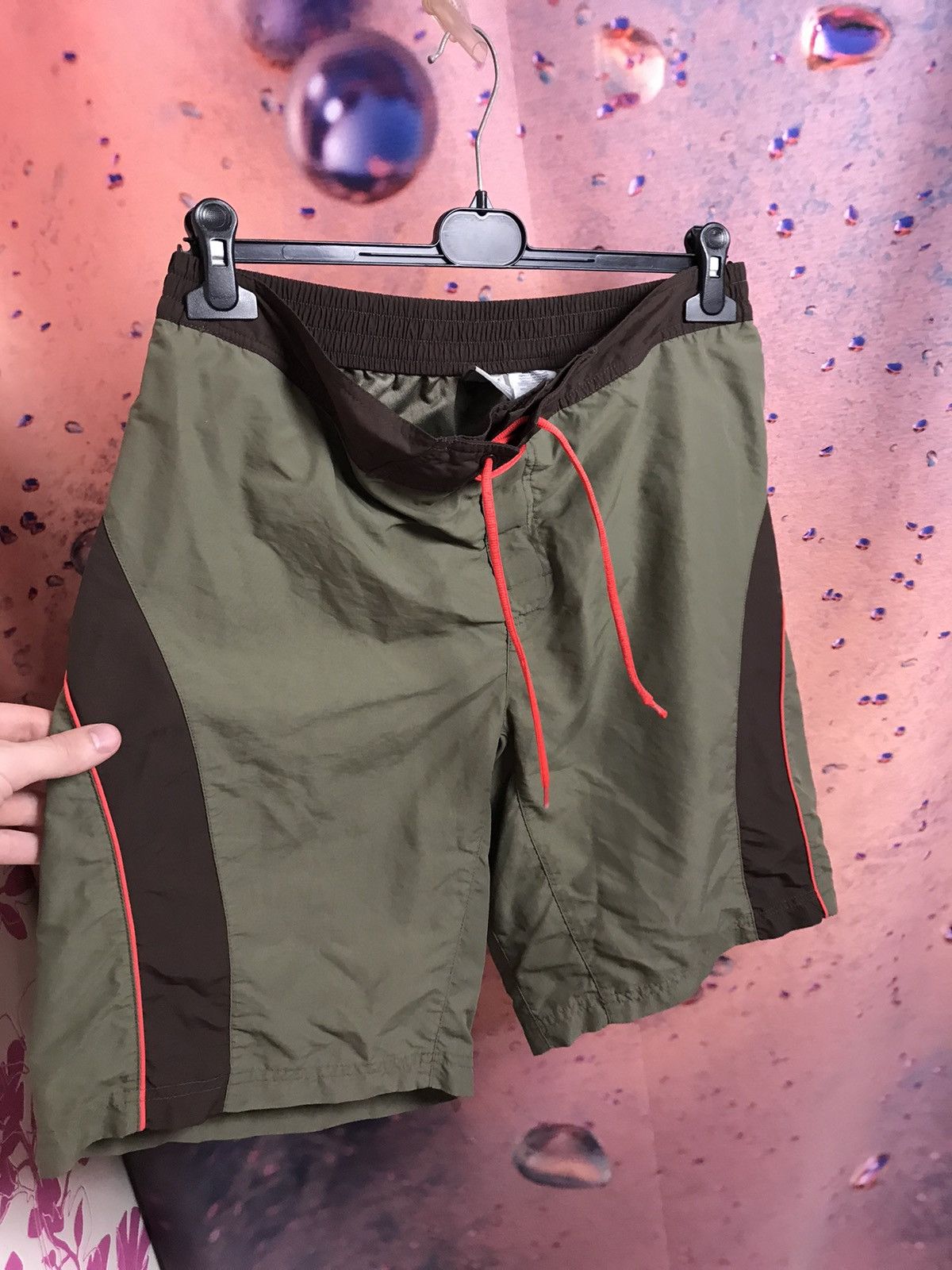 Nike × Vintage Vintage Nike swoosh streetwear shorts size M Size US 32 / EU 48 - 5 Thumbnail