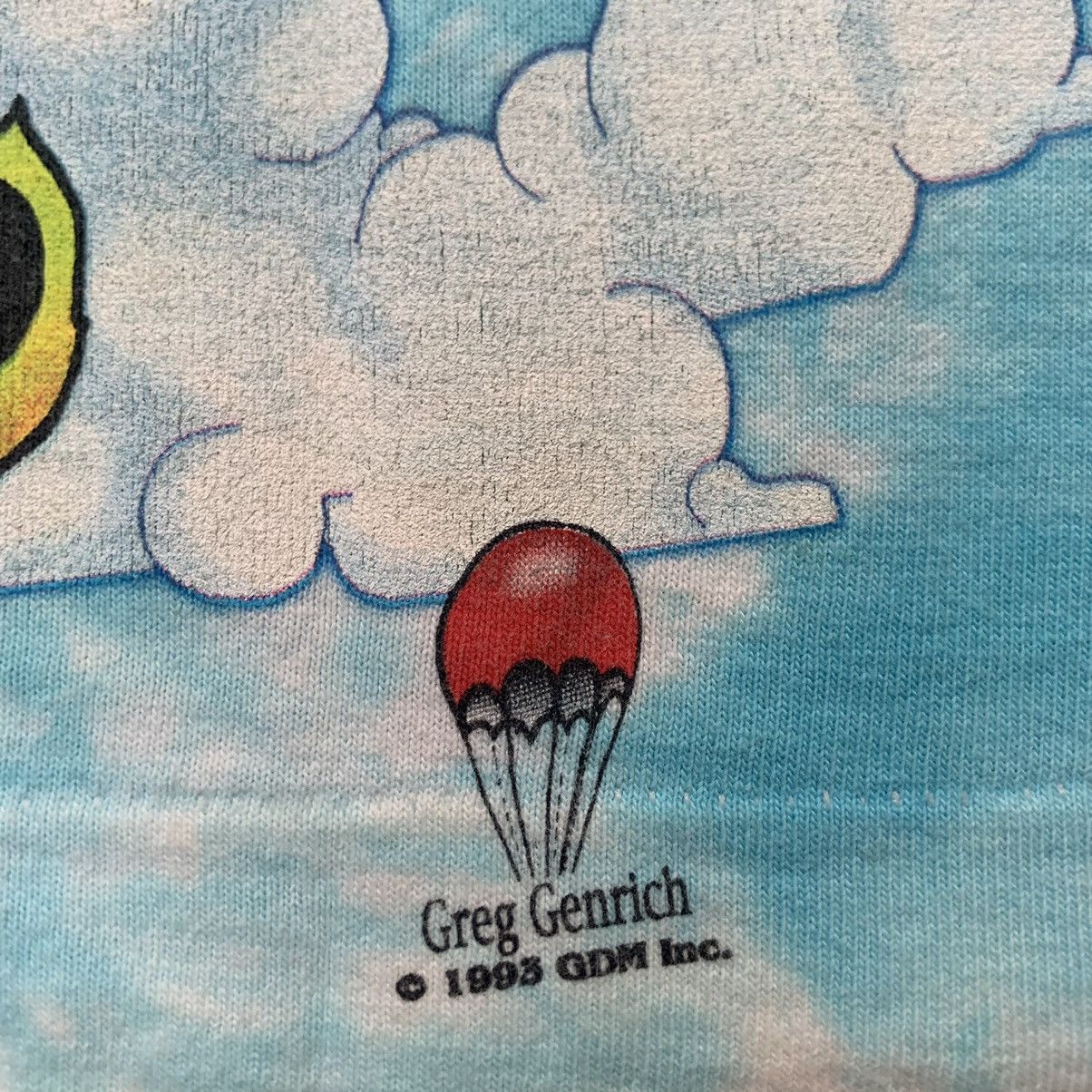 Grateful Dead Vintage 90s Liquid Blue Grateful Dead Parachute Bears Tee L Size US L / EU 52-54 / 3 - 6 Thumbnail