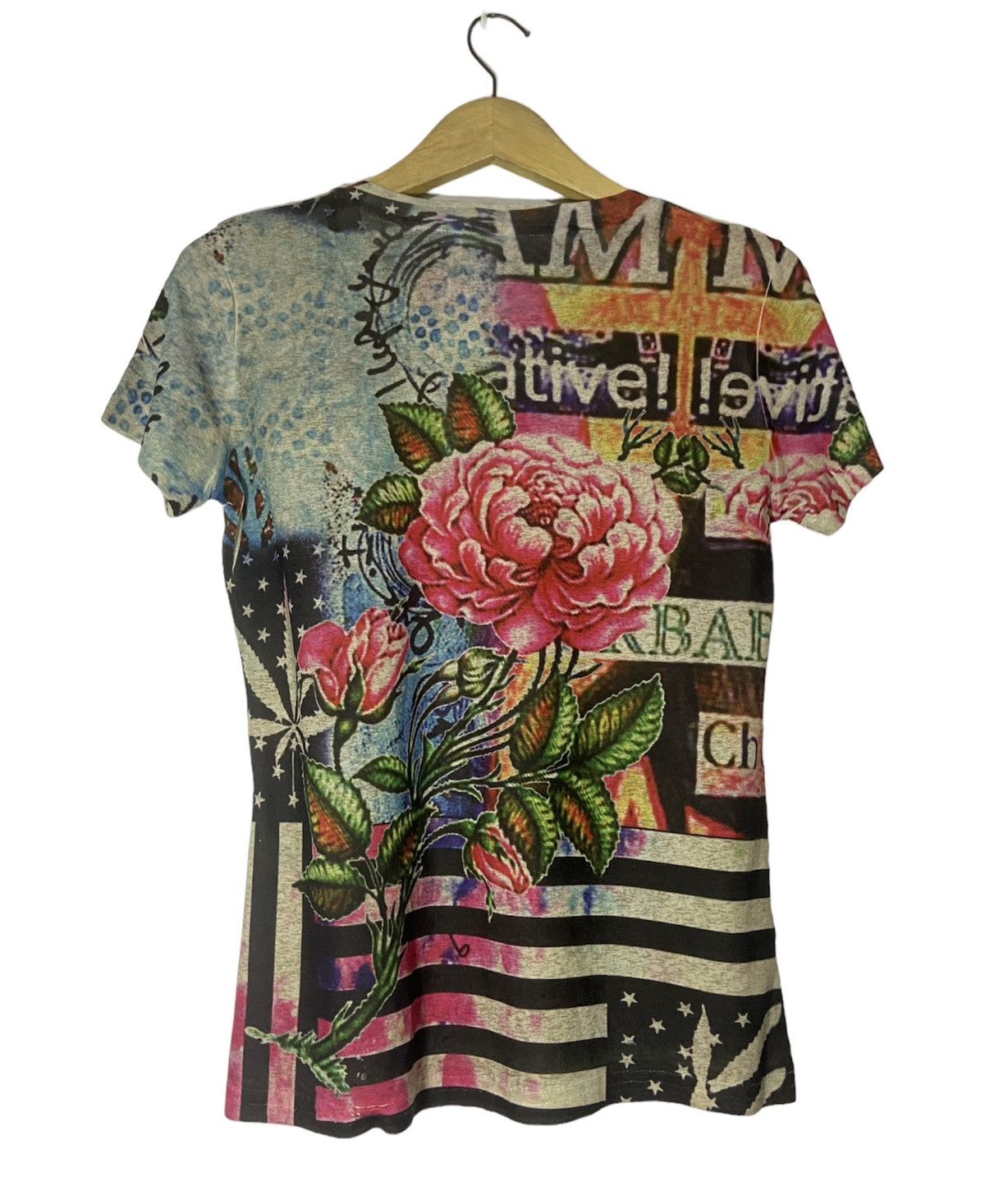 Hysteric Glamour × Japanese Brand Y2K Unknown Tattoos mesh t-shirts like Jean Paul Gaultier Size US M / EU 48-50 / 2 - 2 Thumbnail