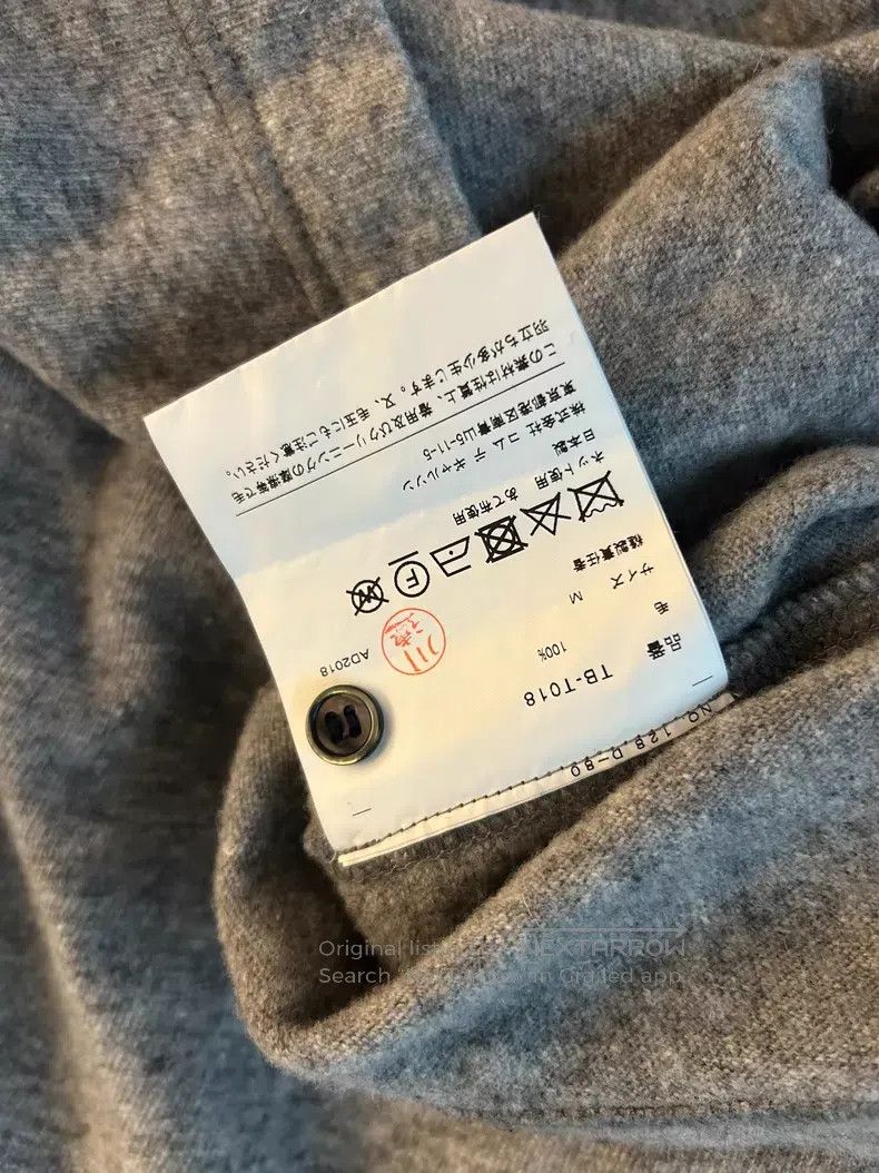 Comme des Garcons Comme des Garcons Round Collar Wool Sweater Size M / US 6-8 / IT 42-44 - 4 Thumbnail