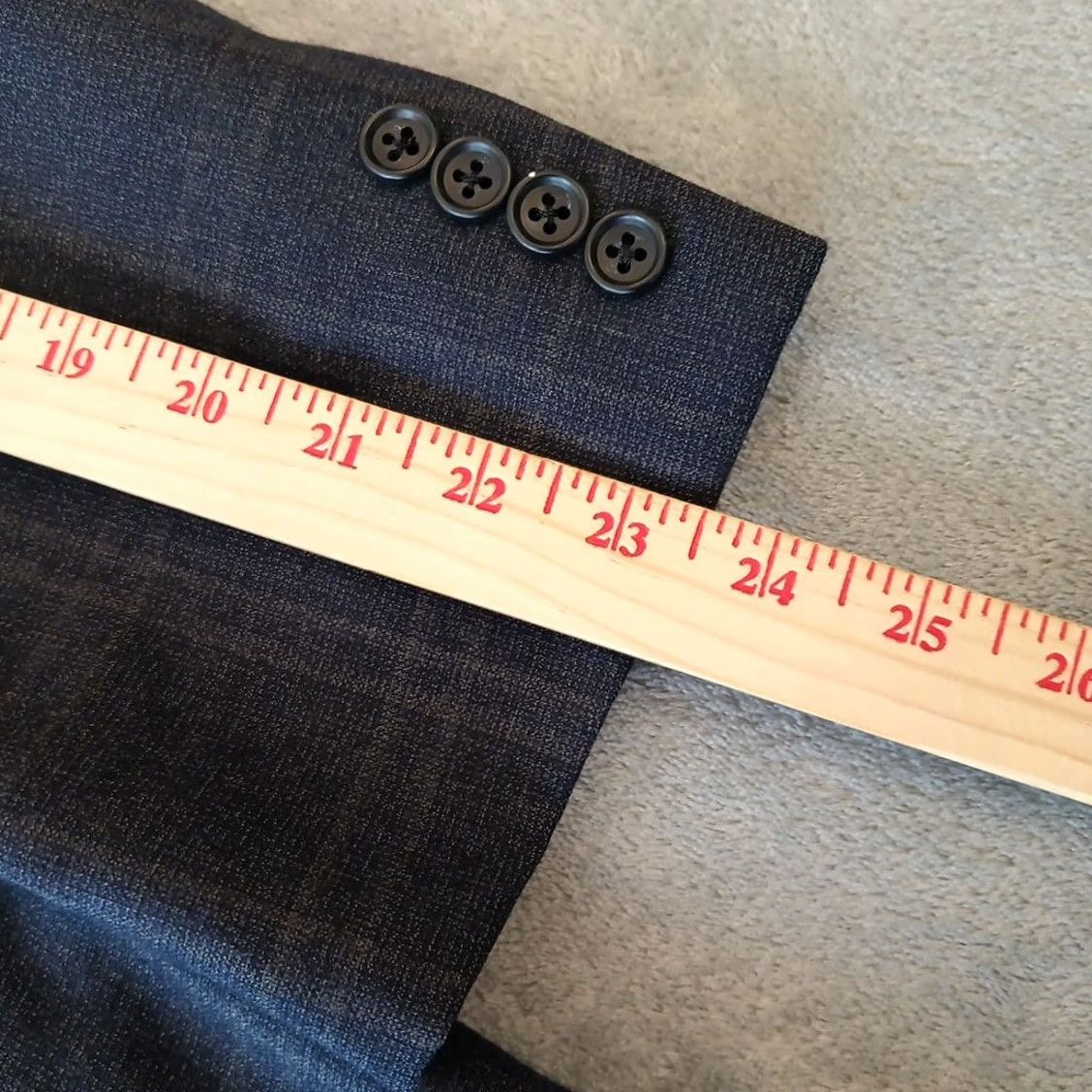 Jos. A. Bank Jos. A. Bank Blazer Mens 38 Blue Plaid Wool Two-Button Single Vent Notch Lapel 2 Piece Formal Business Jacket Coat Size 38R - 4 Thumbnail